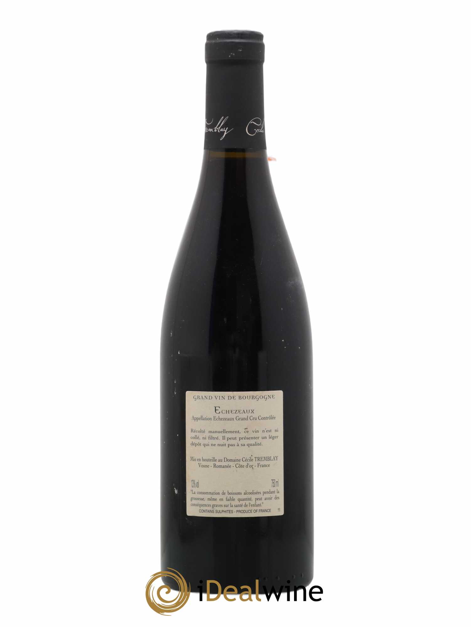 Echezeaux Grand Cru du dessus Cécile Tremblay 2014 - Lot of 1 bottle - 1