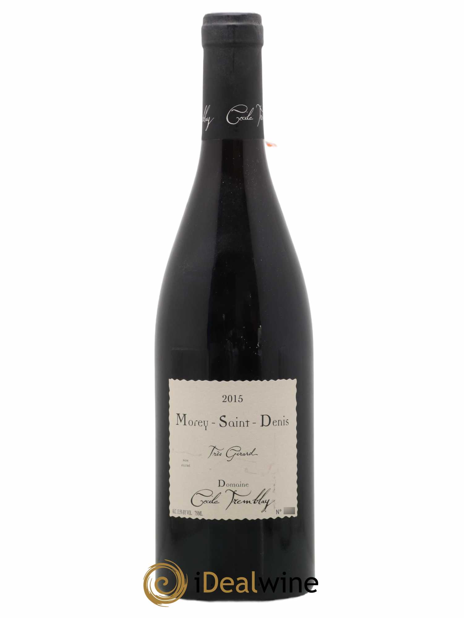 Morey-Saint-Denis Très Girard Cécile Tremblay 2015 - Lot de 1 bouteille - 0
