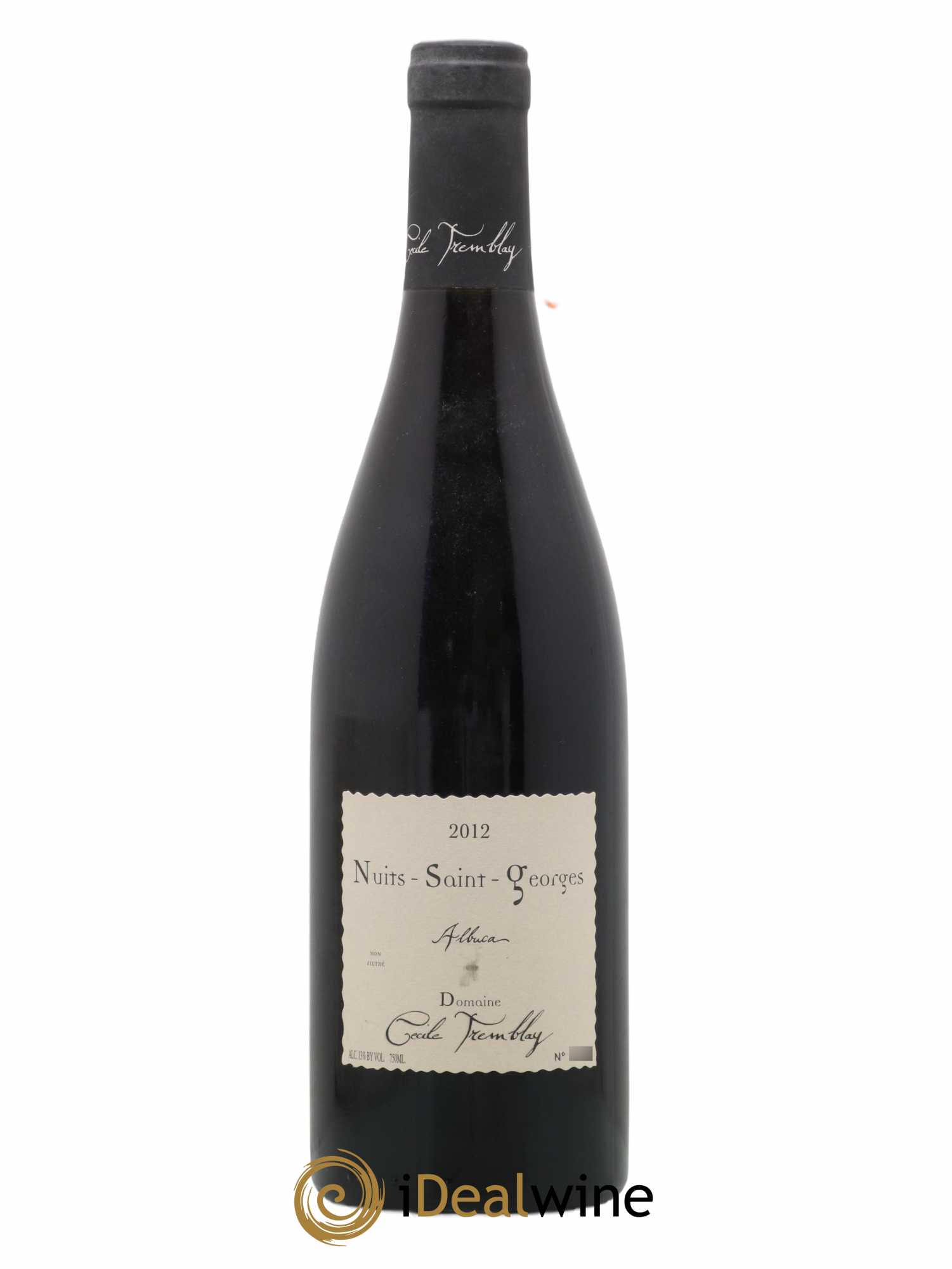 Nuits-Saint-Georges Albuca Cécile Tremblay 2012 - Lot de 1 bouteille - 0