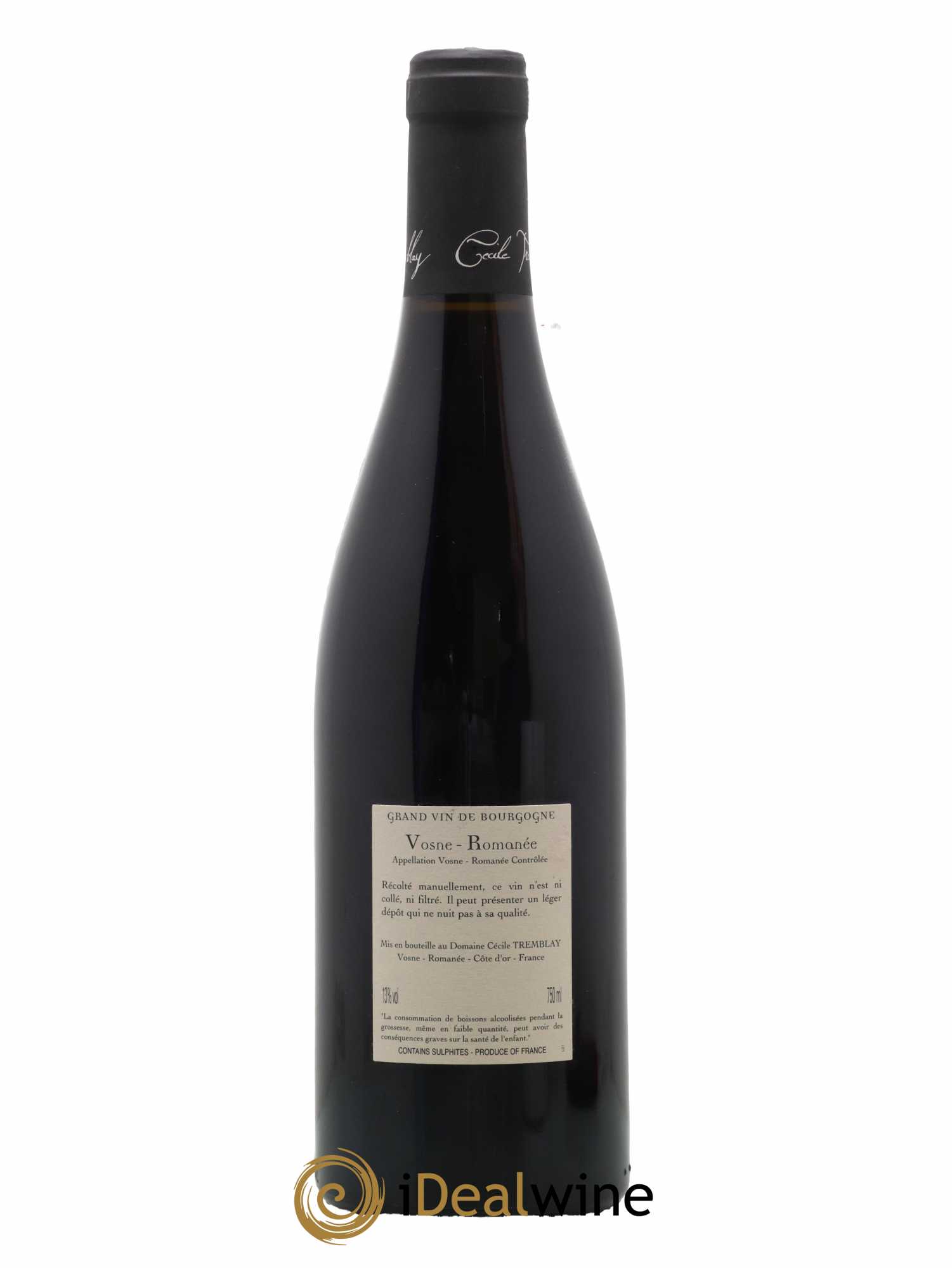 Vosne-Romanée Vieilles Vignes Cécile Tremblay 2014 - Lot de 1 bouteille - 1