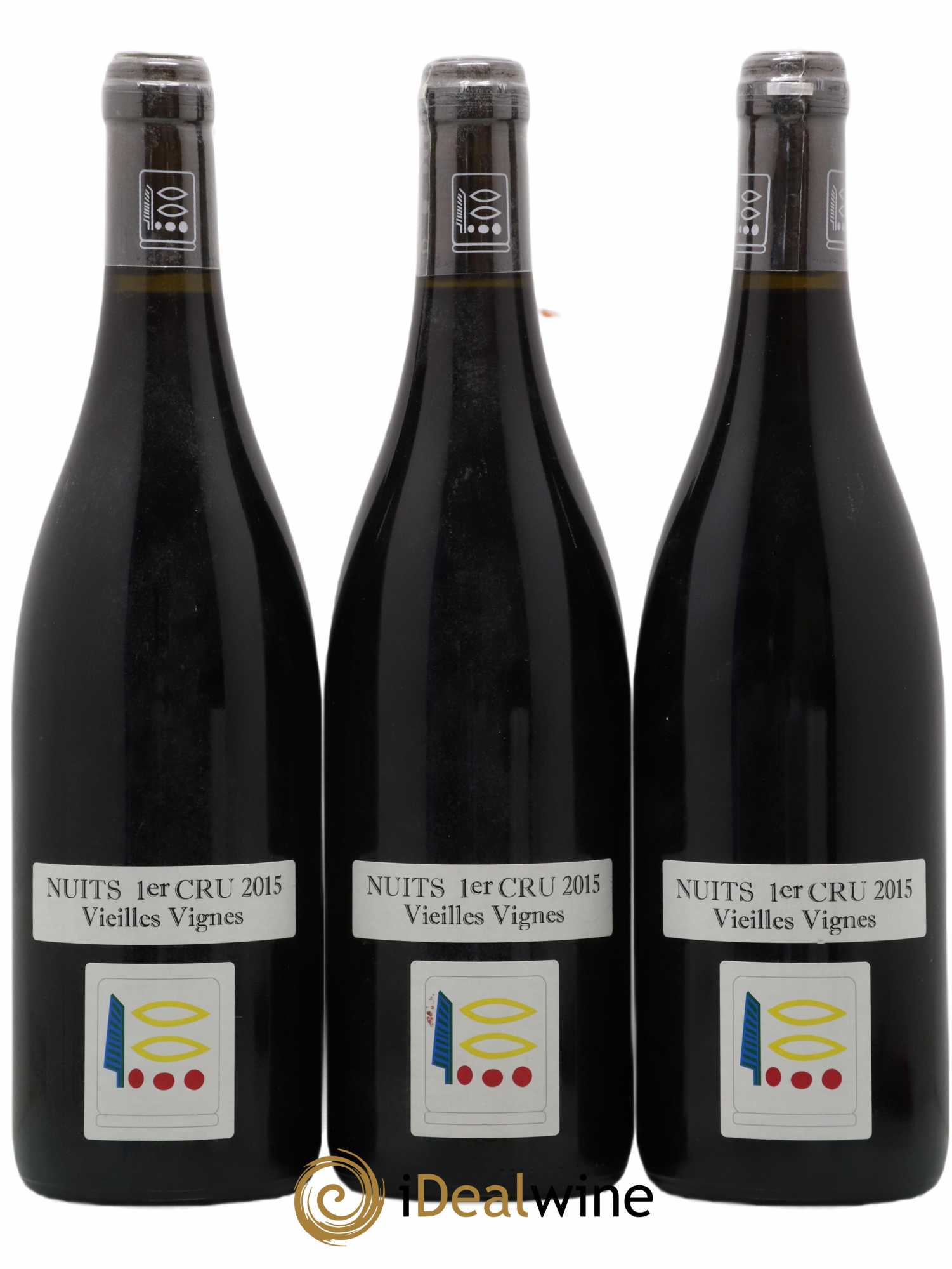 Nuits-Saint-Georges 1er Cru Vieilles Vignes Prieuré Roch 2015 - Lot de 3 bouteilles - 0