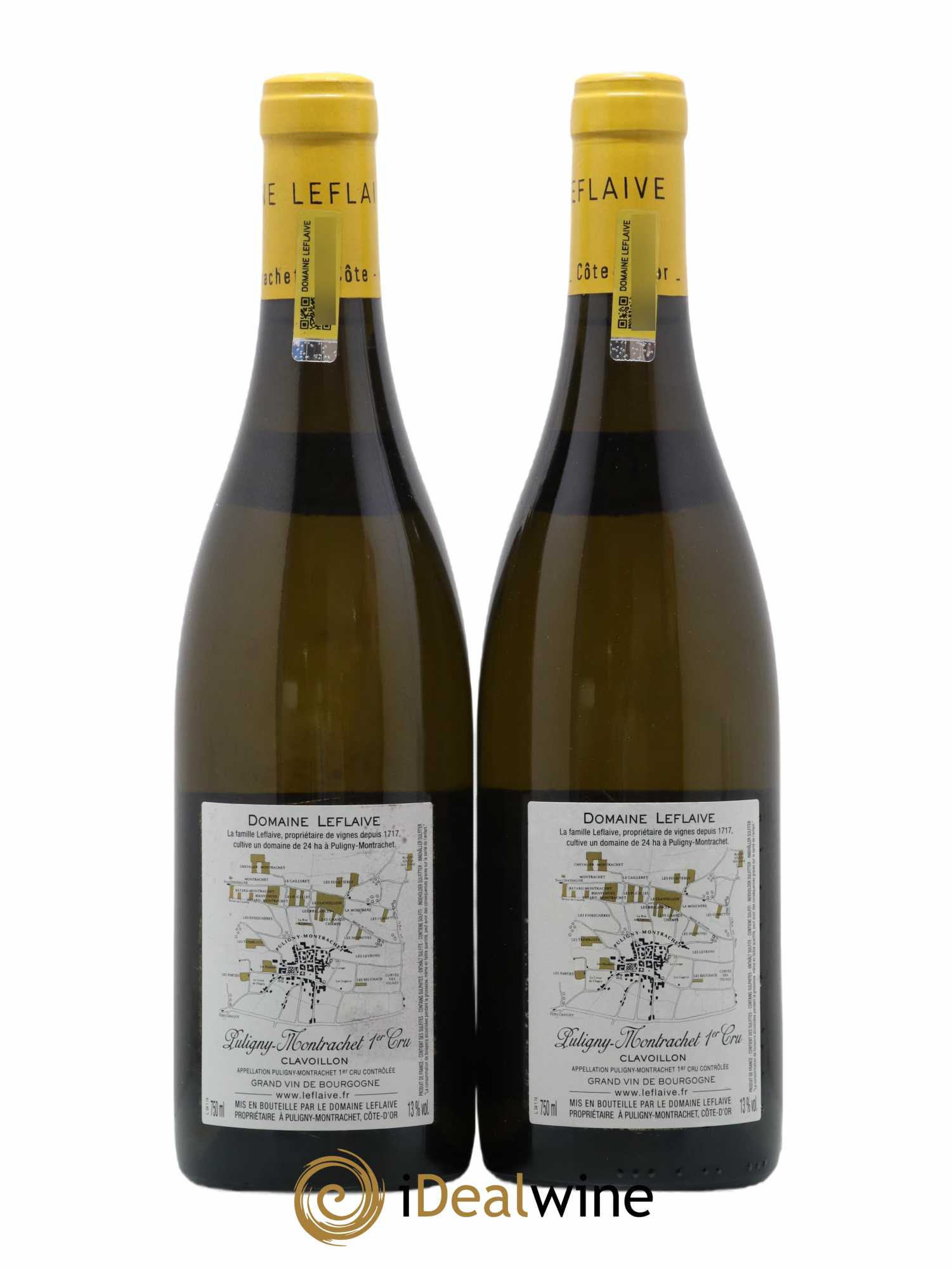 Puligny-Montrachet 1er Cru Clavoillon Leflaive (Domaine) 2014 - Lot de 2 bouteilles - 1