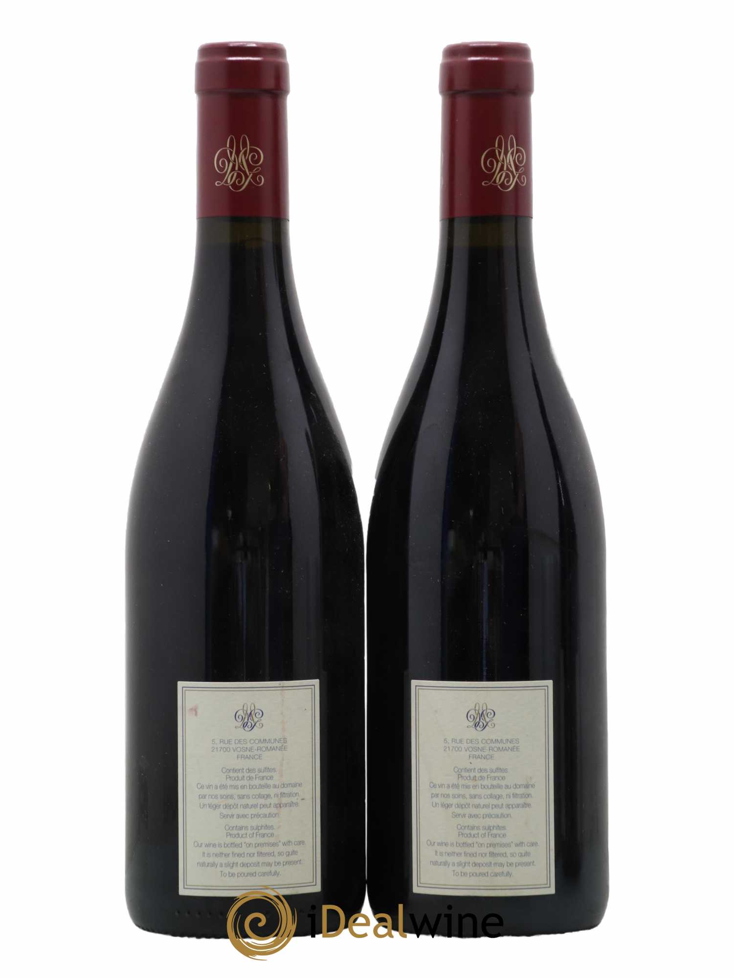 Nuits-Saint-Georges 1er Cru Les Vignes Rondes Mugneret-Gibourg (Domaine) 2016 - Lot de 2 bouteilles - 1
