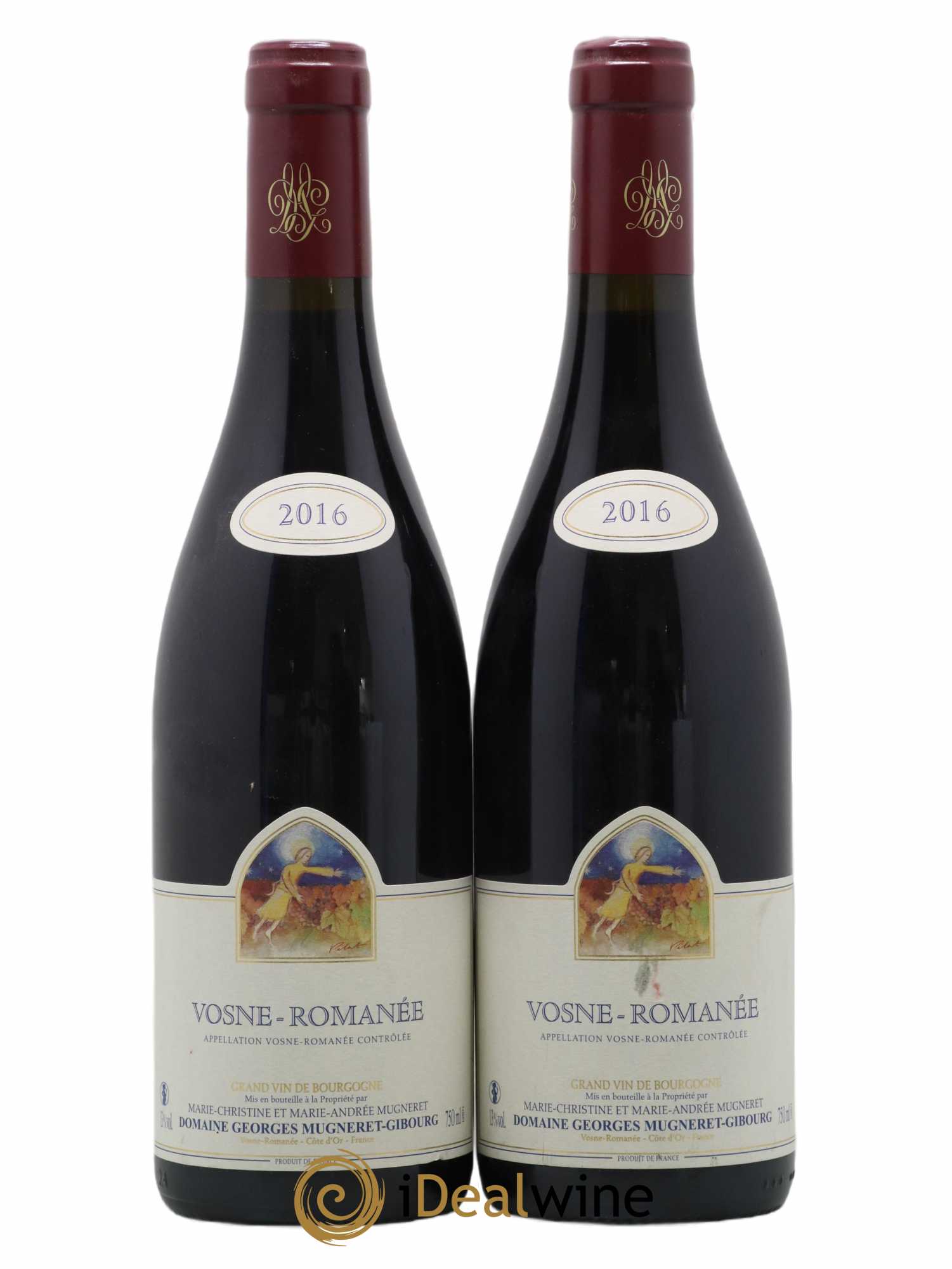 Vosne-Romanée Mugneret-Gibourg (Domaine) 2016 - Lot de 2 bouteilles - 0