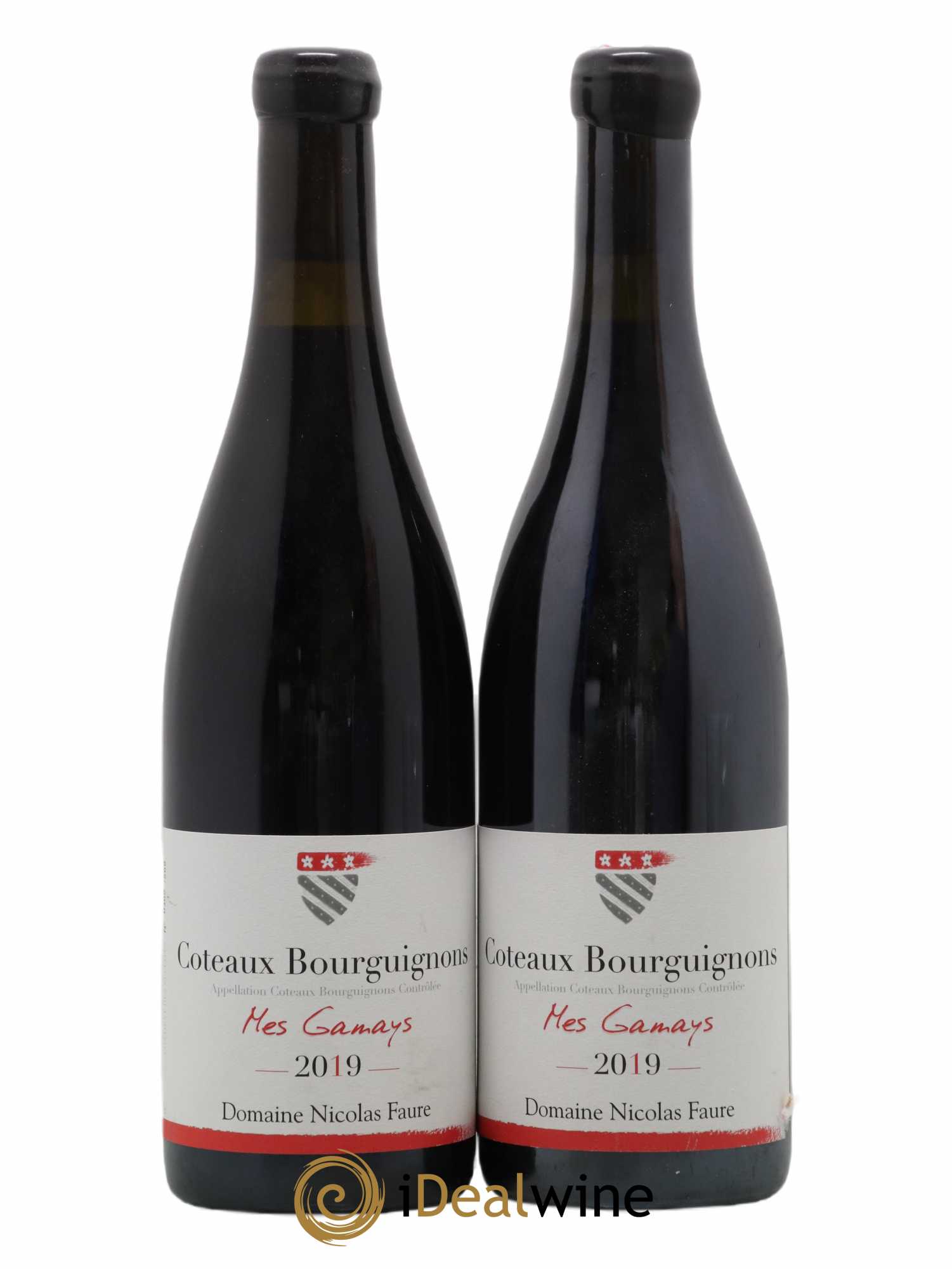 Coteaux Bourguignons Mes Gamays Nicolas Faure 2019 - Lot de 2 bouteilles - 0