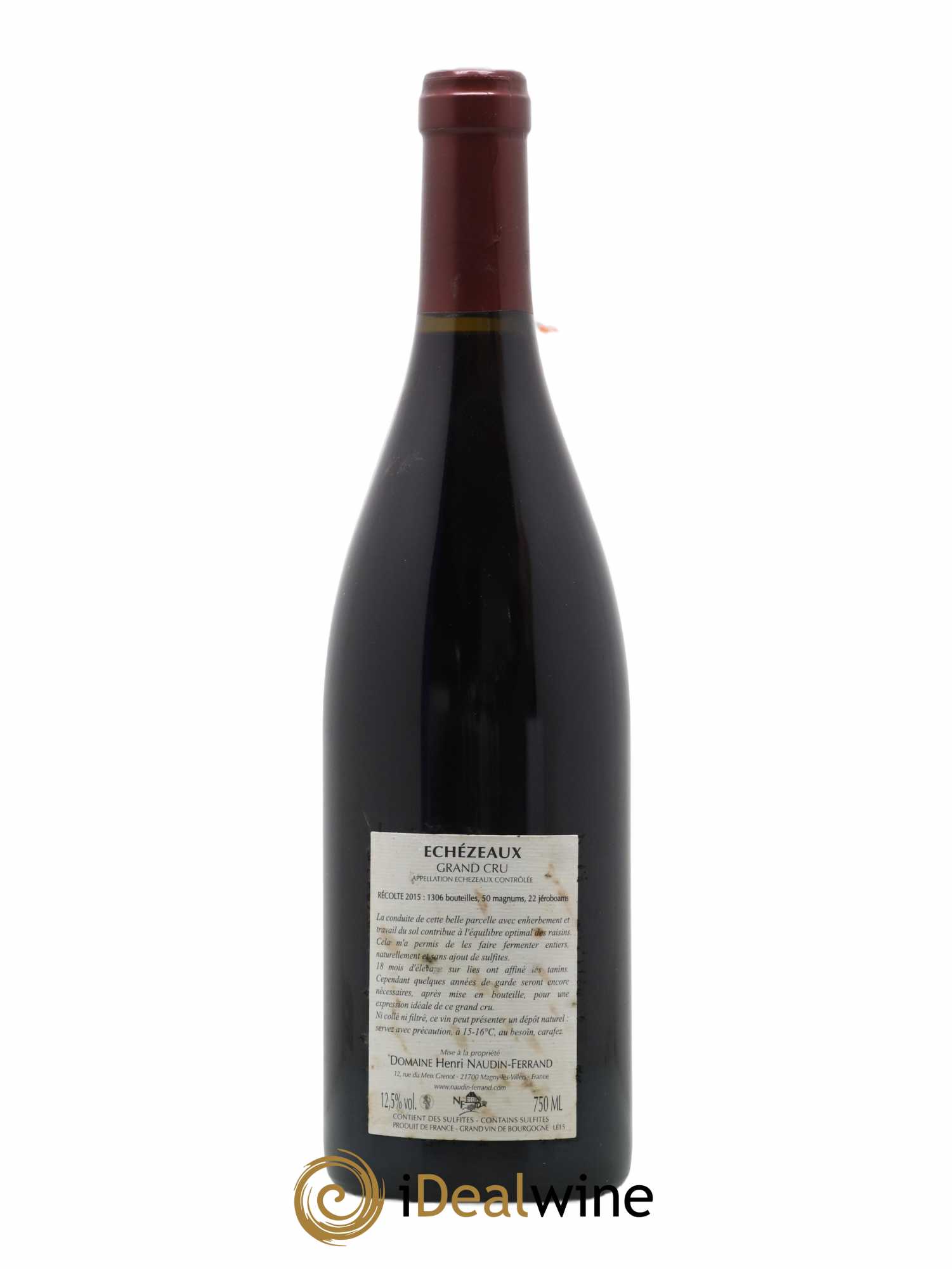 Echezeaux Grand Cru Naudin-Ferrand (Domaine) 2015 - Lot de 1 bouteille - 1