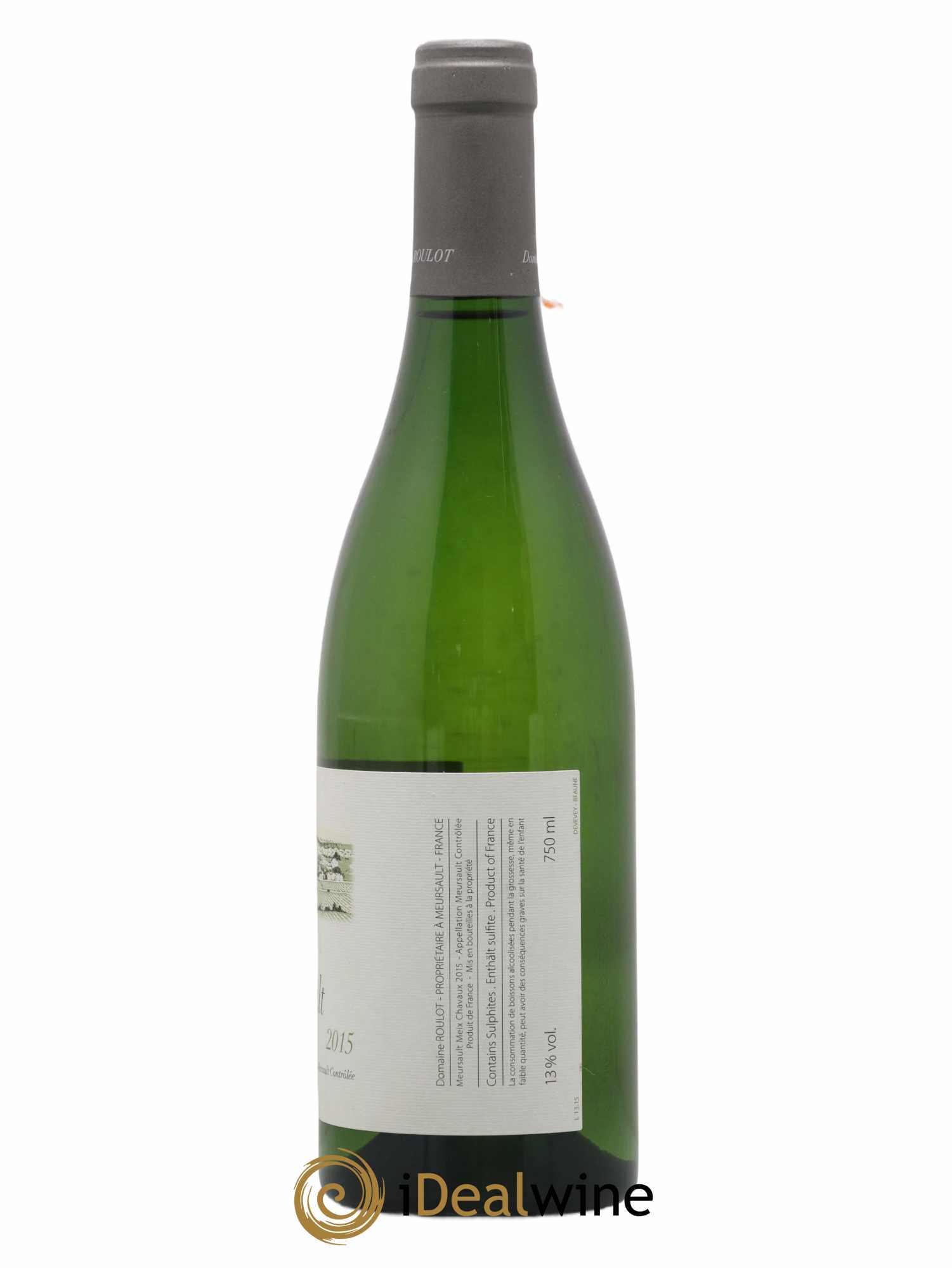 Meursault Meix Chavaux Roulot (Domaine) 2015 - Lot de 1 bouteille - 1