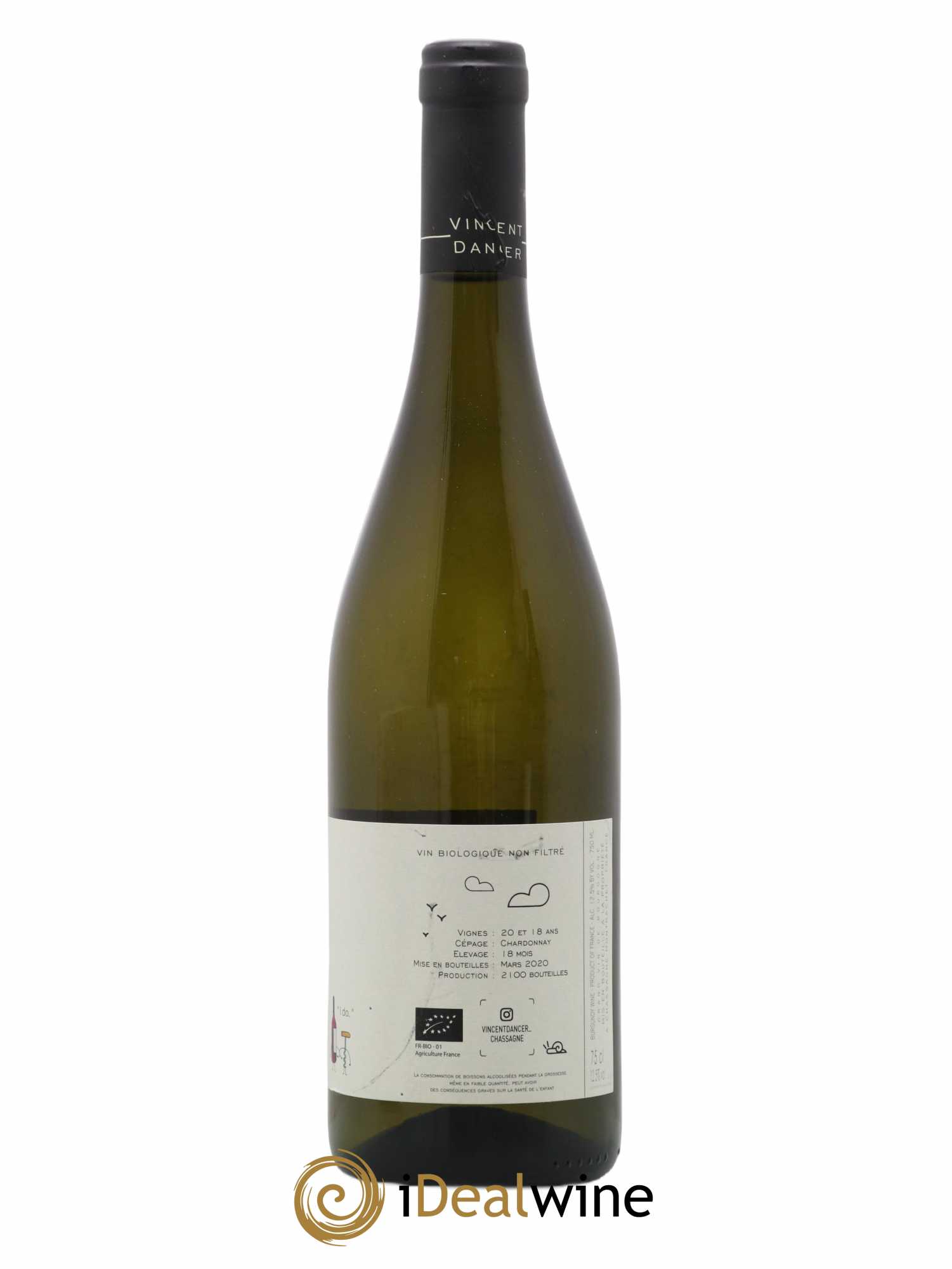 Chassagne-Montrachet Vincent Dancer 2018 - Lot de 1 bouteille - 1