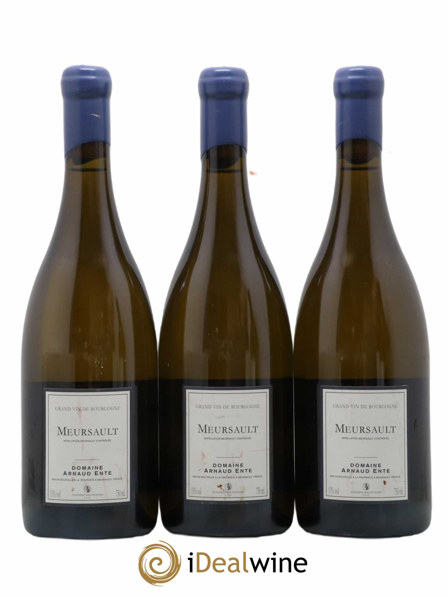 Meursault Arnaud Ente 2012 - Lot de 3 bouteilles - 1