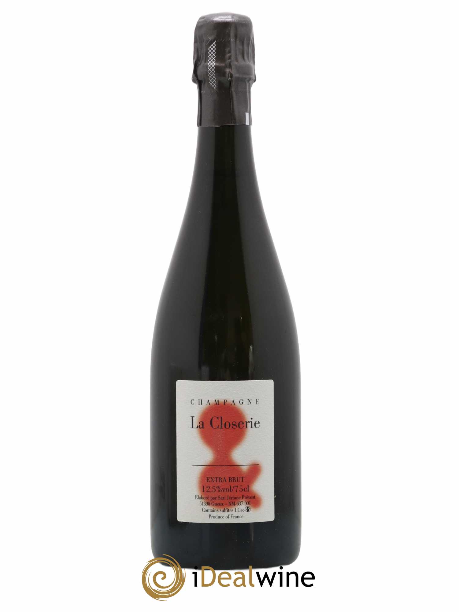 Champagne La Closerie - Lot de 1 bouteille - 0