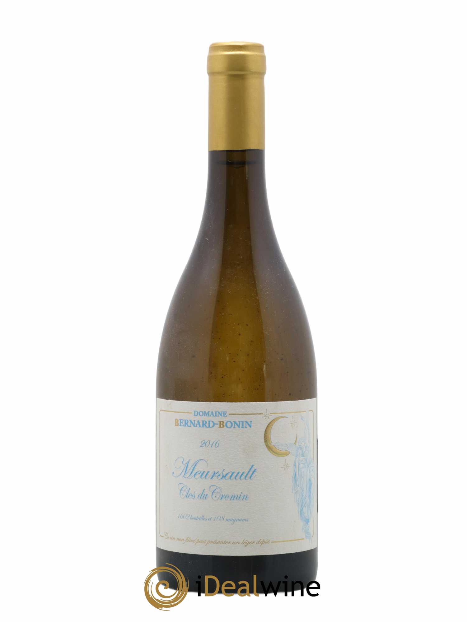 Meursault Clos du Cromin Bernard Bonin 2016 - Lot de 1 bouteille - 0