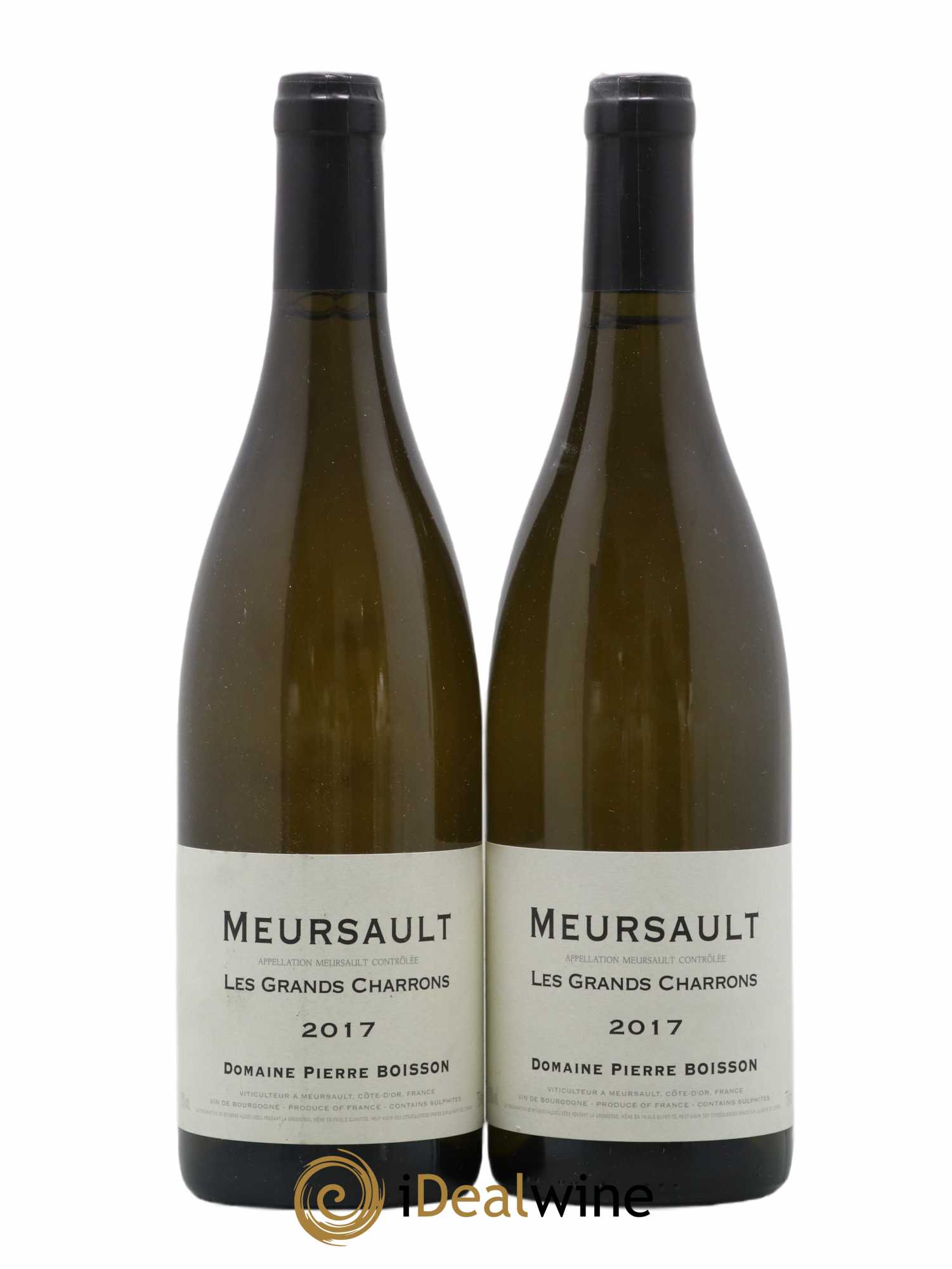 Meursault Les Grands Charrons Pierre Boisson (Domaine) 2017 - Lot de 2 bouteilles - 0