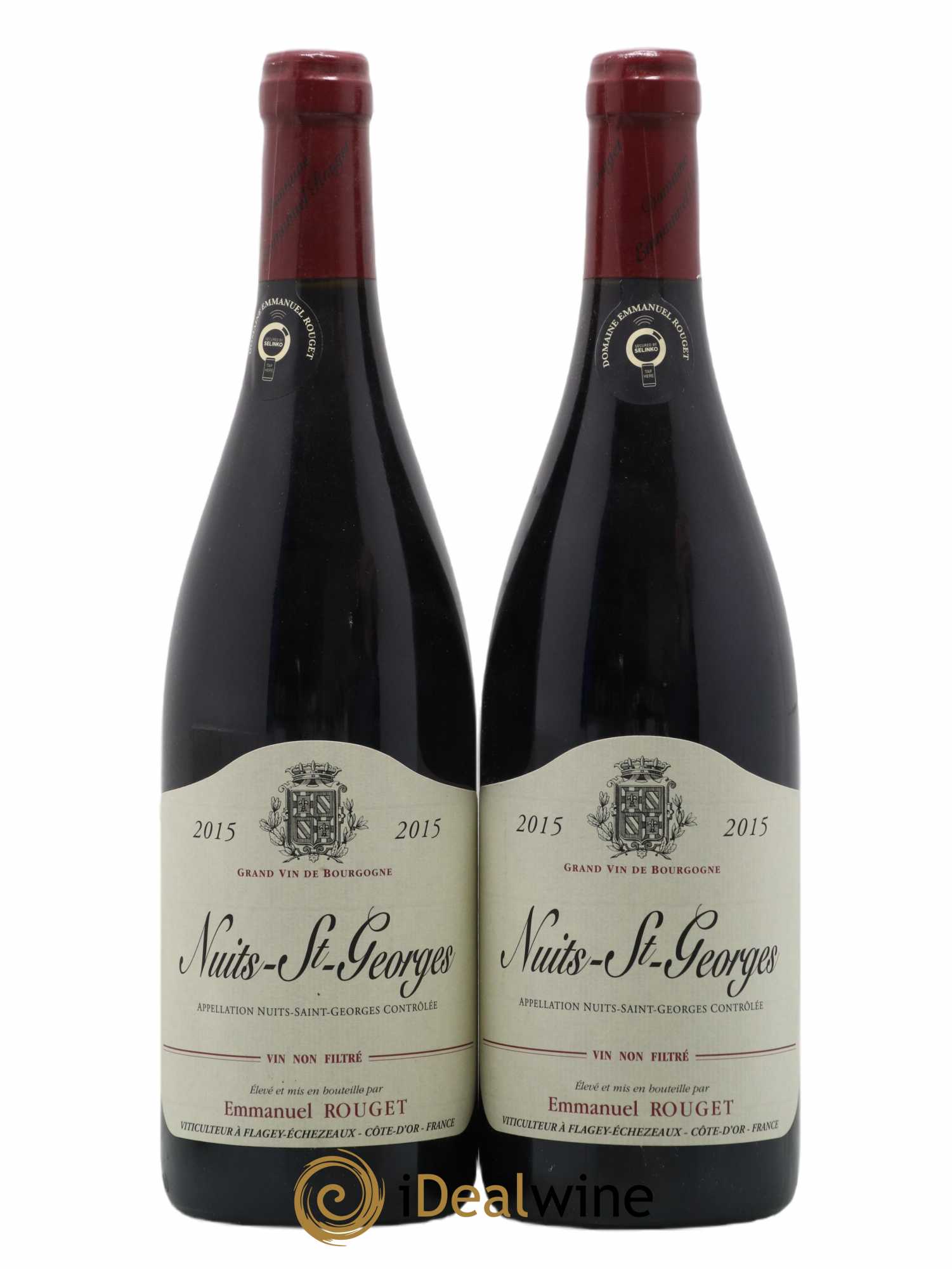 Nuits-Saint-Georges Emmanuel Rouget 2015 - Lot de 2 bouteilles - 0