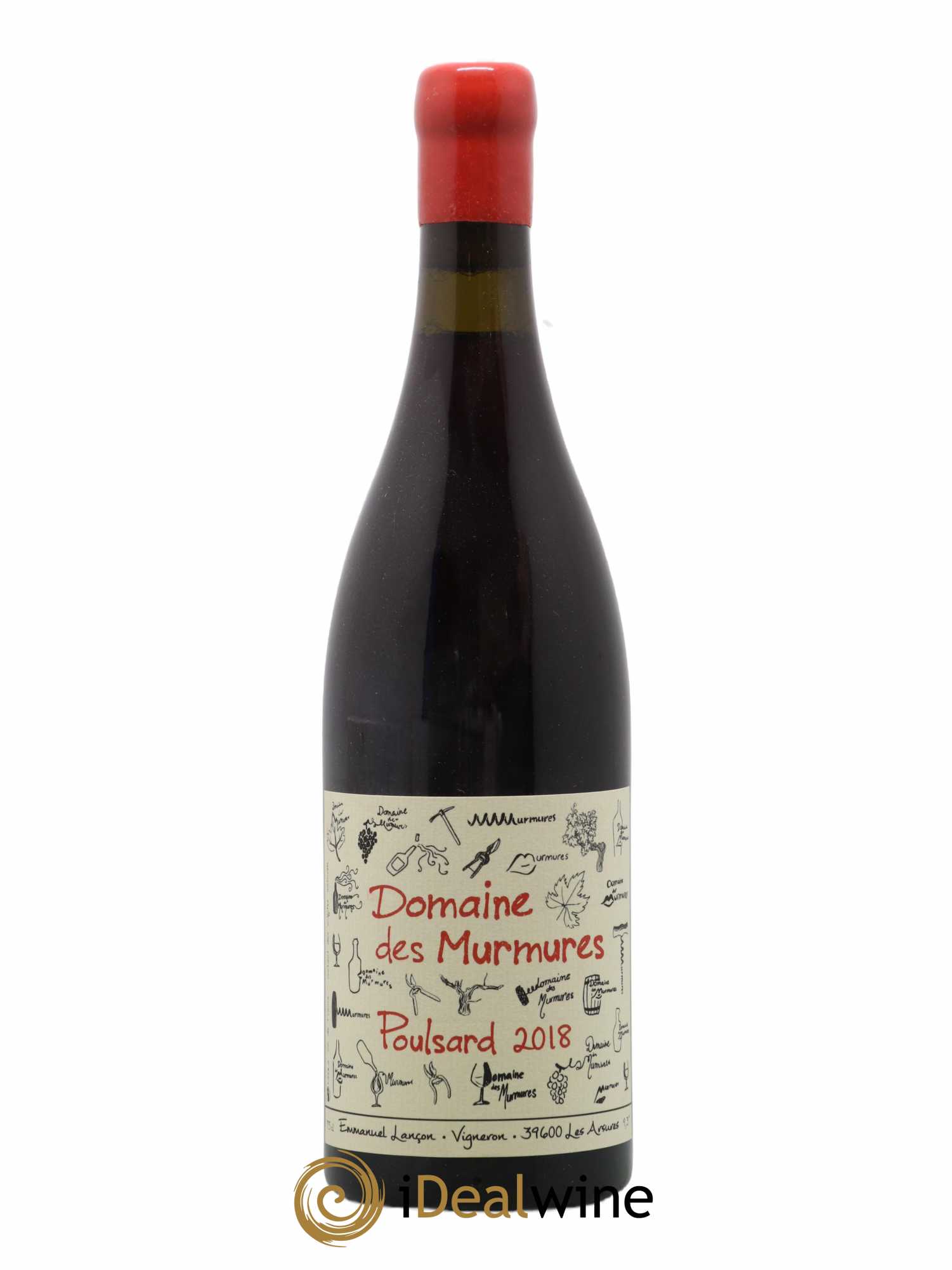 Vin de France Poulsard Murmures (Domaine des) - Emmanuel Lançon 2018 - Lot de 1 bouteille - 0
