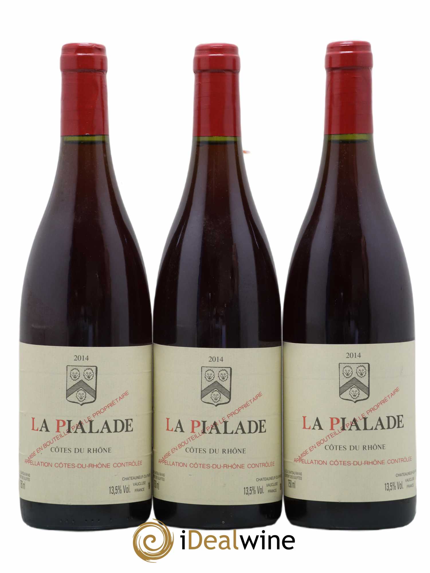 Côtes-du-Rhône La Pialade Emmanuel Reynaud 2014 - Lot de 3 bouteilles - 0