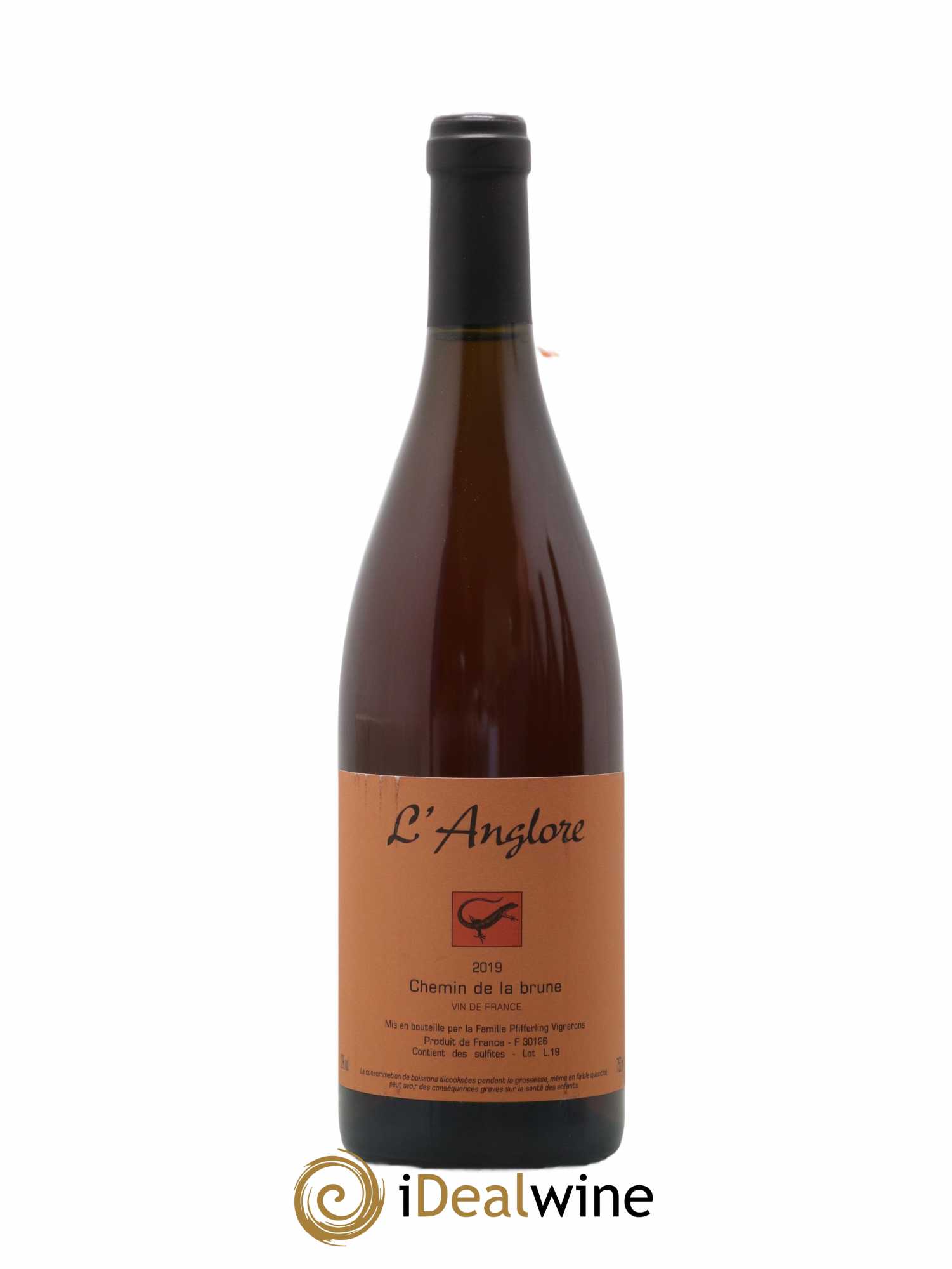 Vin de France Chemin de la brune L'Anglore 2019 - Lot de 1 bouteille - 0