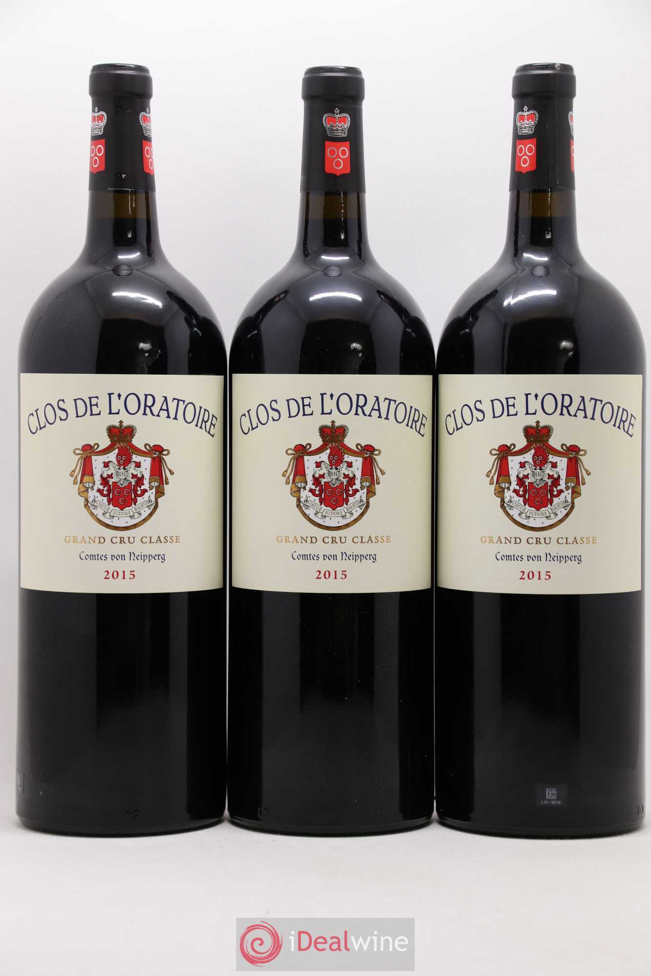 Clos de l'Oratoire Grand Cru Classé 2015 - Lot de 6 magnums - 1