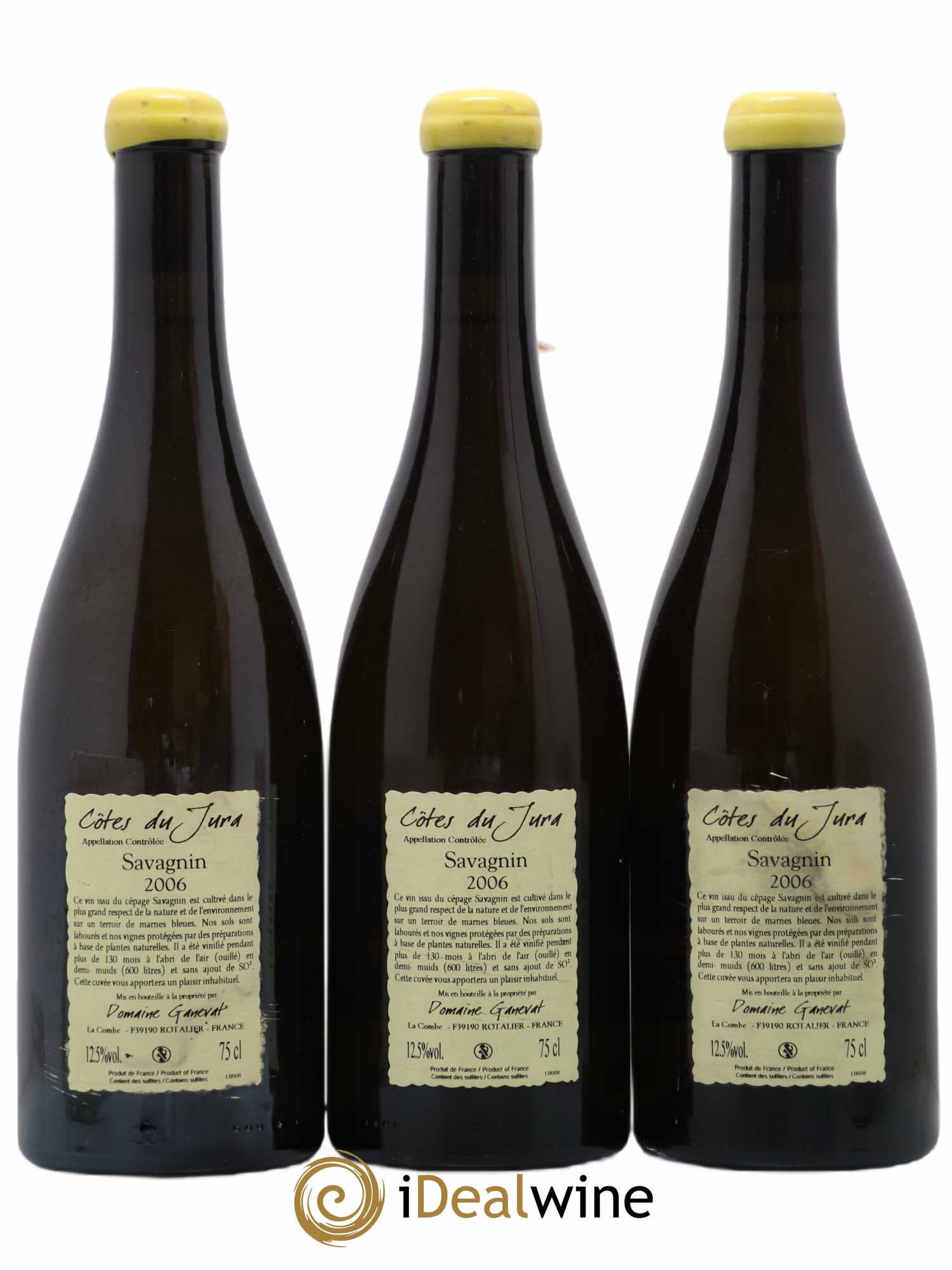 Côtes du Jura Les Vignes de mon Père Jean-François Ganevat (Domaine) 2006 - Lot de 3 bouteilles - 1
