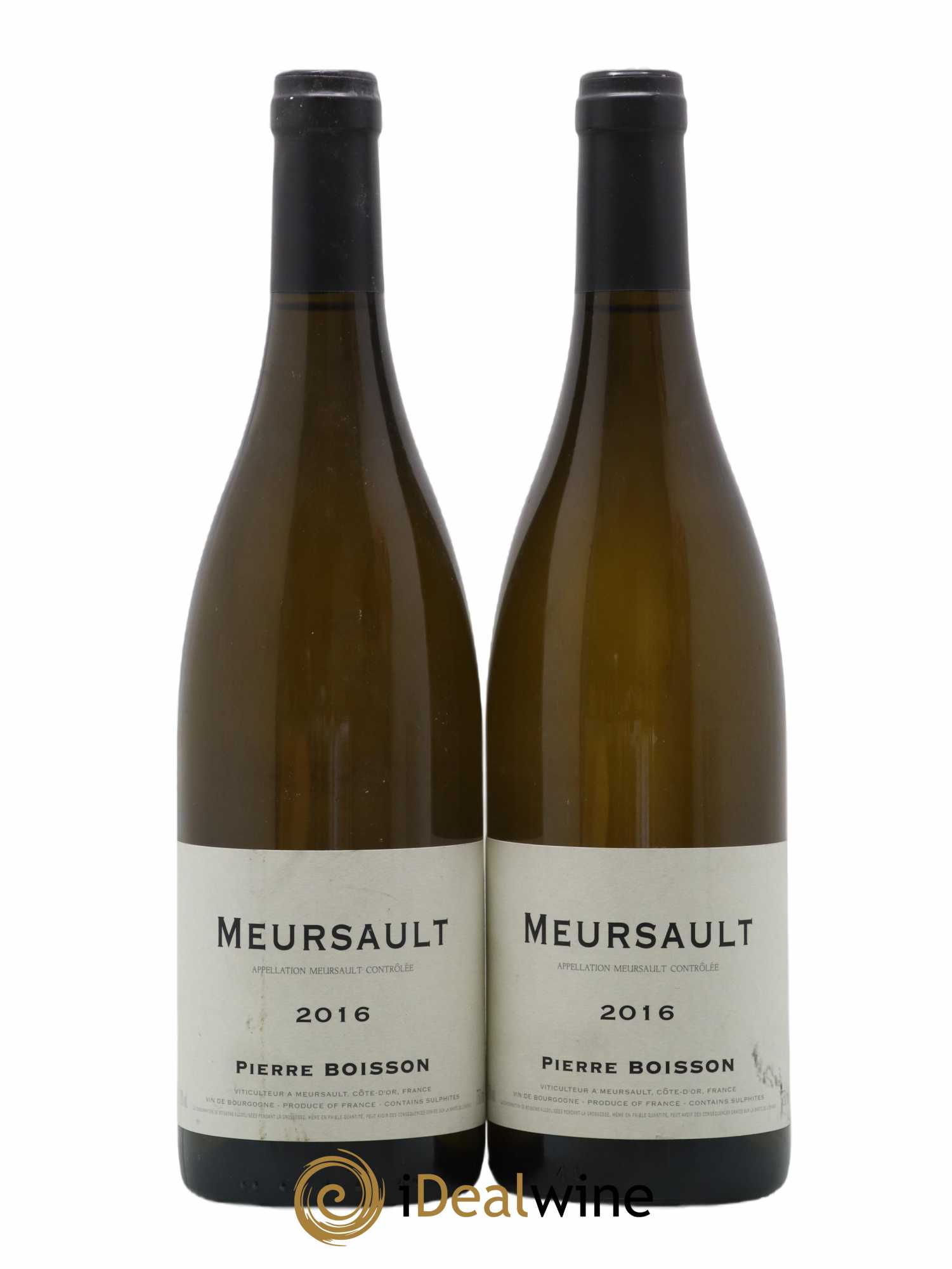 Meursault Pierre Boisson (Domaine) 2016 - Lot de 2 bouteilles - 0