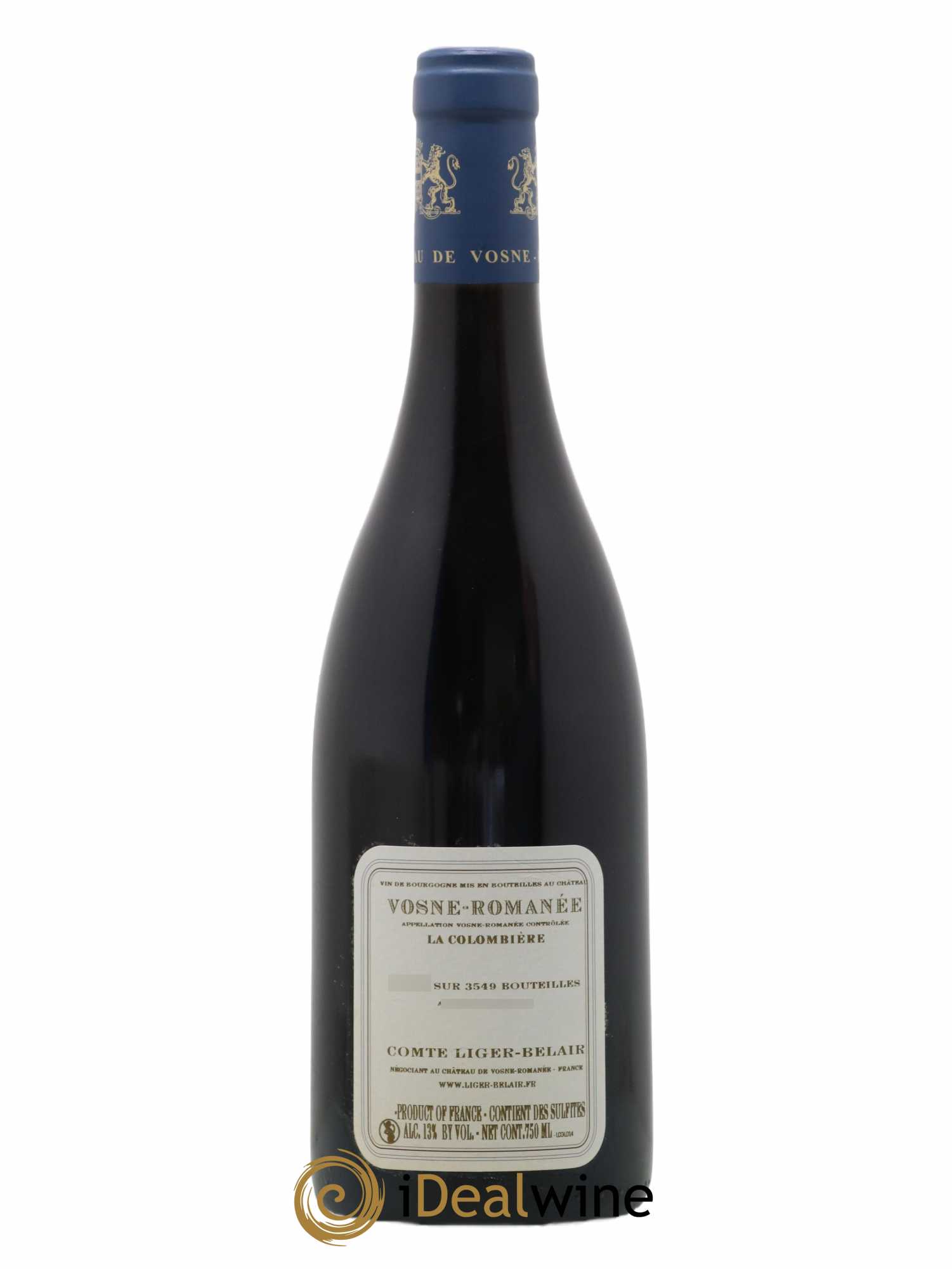 Vosne-Romanée La Colombière Comte Liger-Belair (Domaine du) 2014 - Lot de 1 bouteille - 1