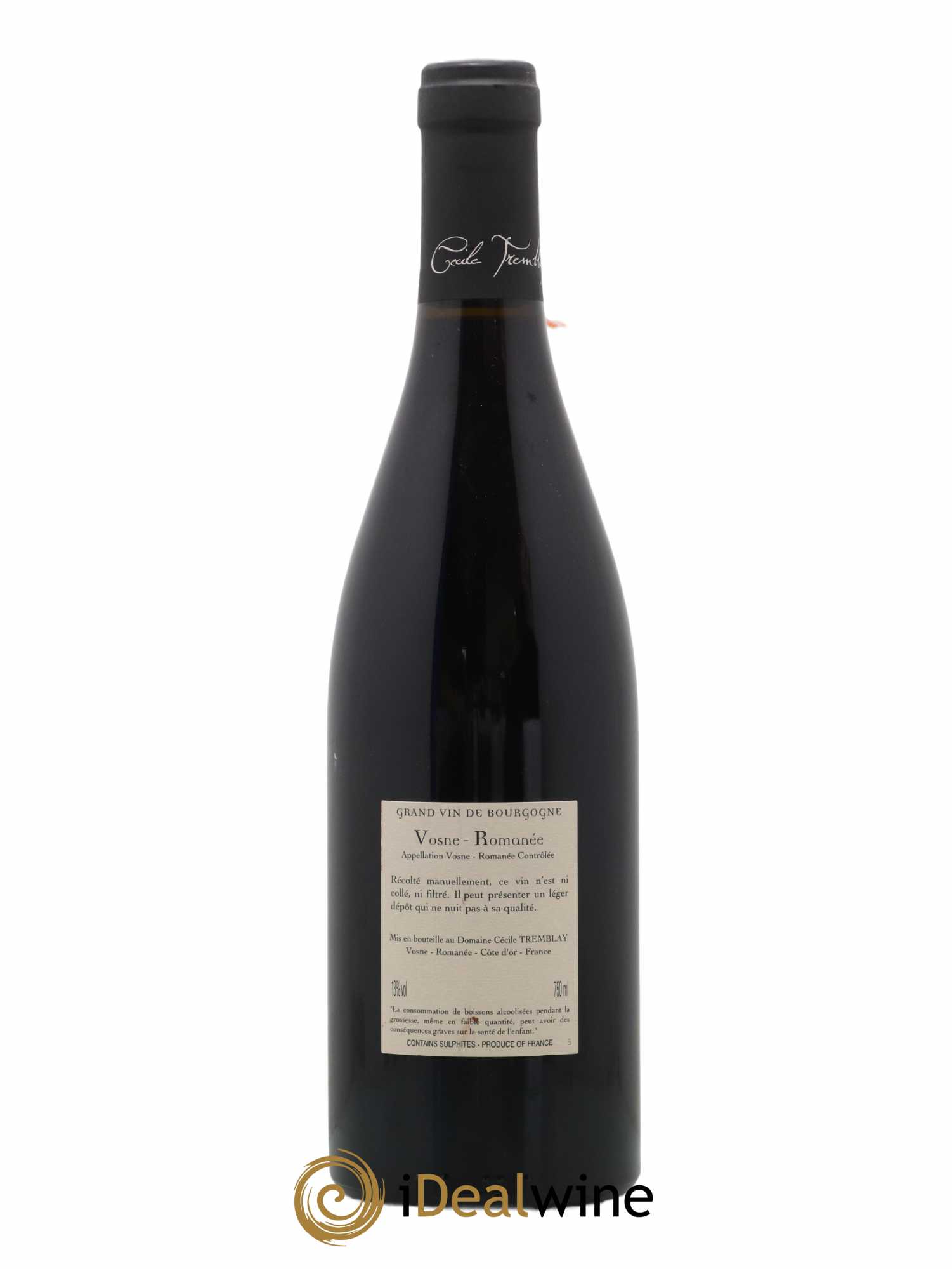Vosne-Romanée Vieilles Vignes Cécile Tremblay 2014 - Lot de 1 bouteille - 1