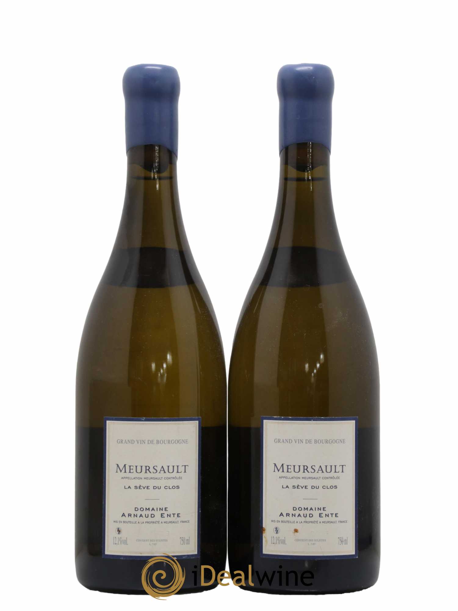 Meursault La Sève du Clos Arnaud Ente 2007 - Lot de 2 bouteilles - 1