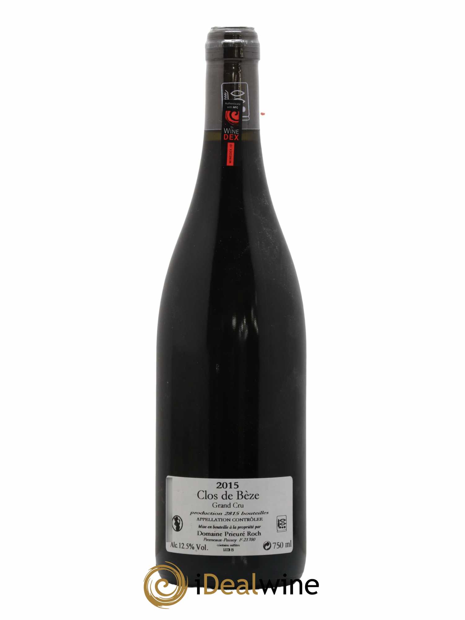 Chambertin Clos de Bèze Grand Cru Prieuré Roch 2015 - Lot of 1 bottle - 1