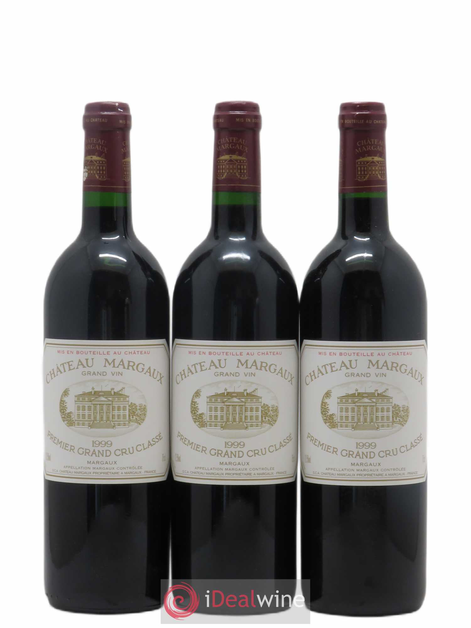 Château Margaux 1er Grand Cru Classé 1999 - Lot de 6 bouteilles - 2