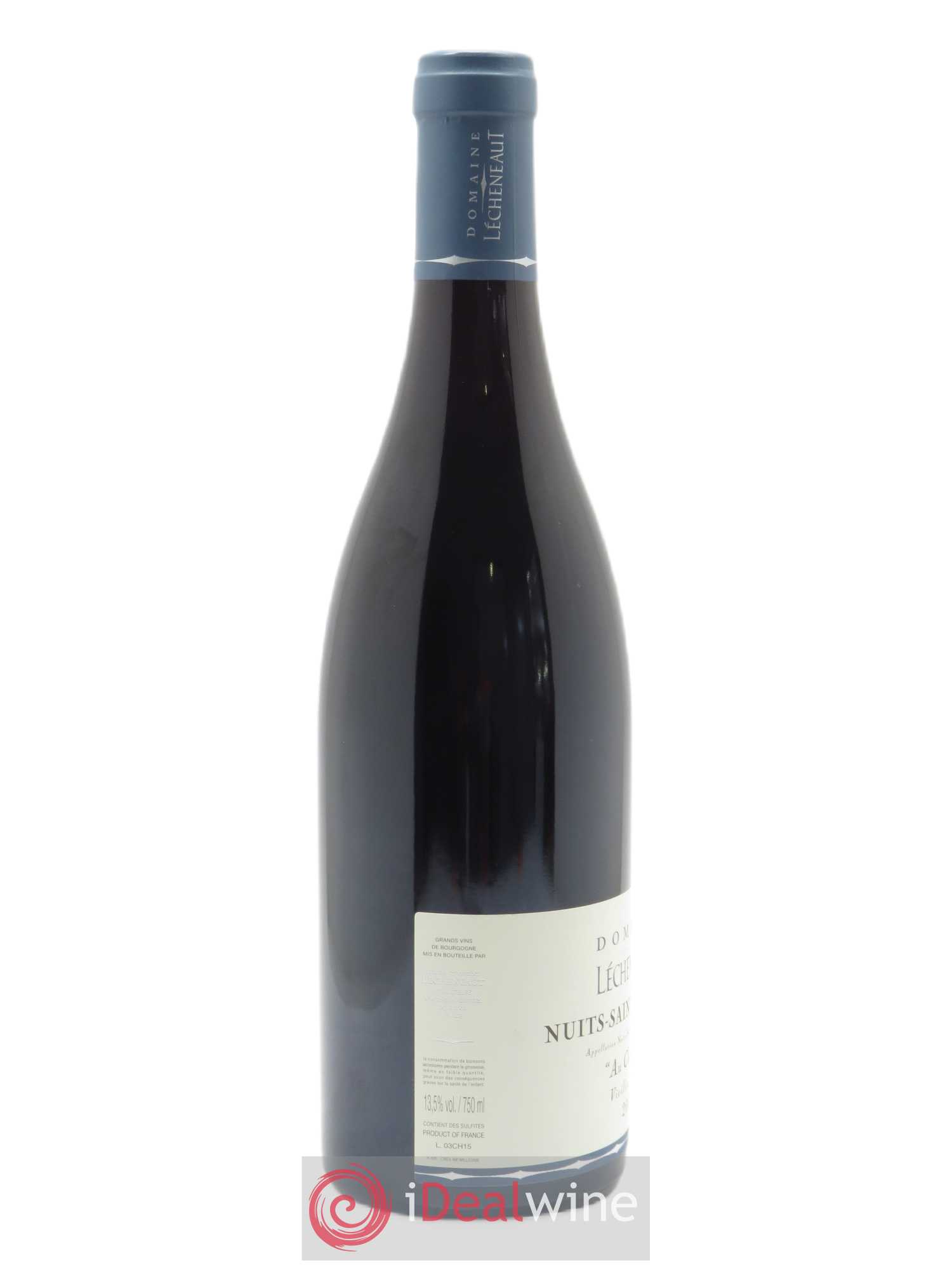 Nuits-Saint-Georges Au Chouillet Vieilles Vignes Lécheneaut (Domaine) 2015 - Lot de 1 bouteille - 1