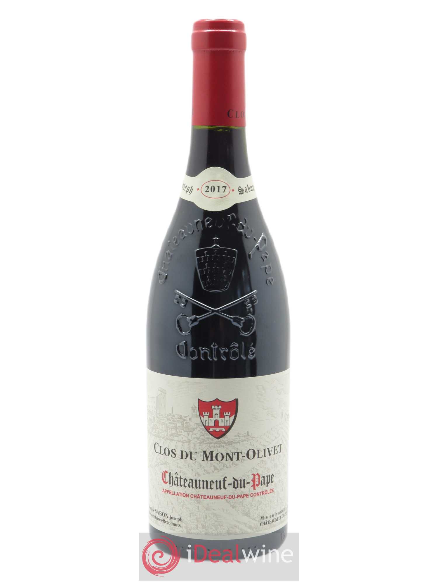 Châteauneuf-du-Pape Clos du Mont-Olivet 2017 - Lot de 1 bouteille - 0