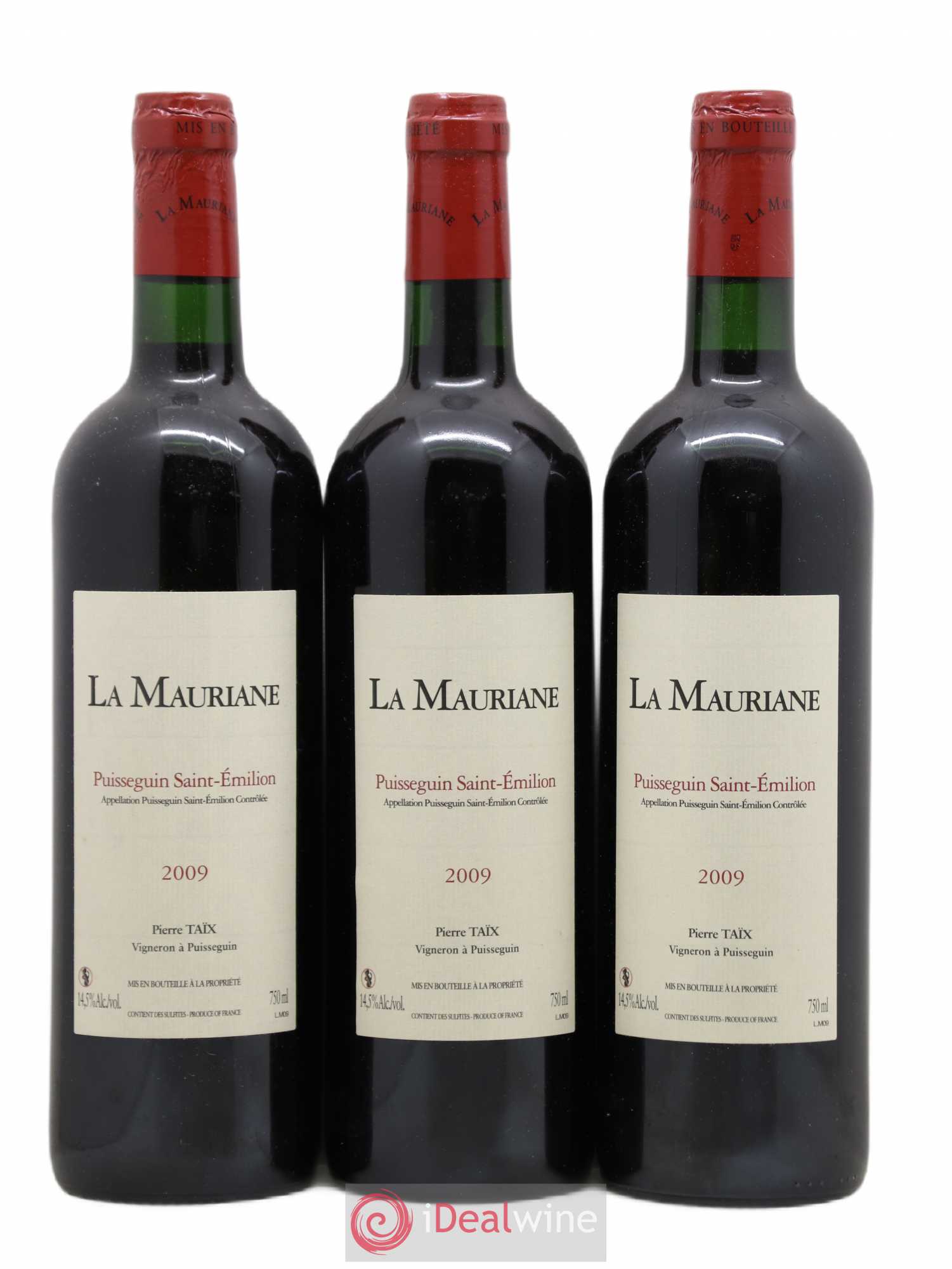 La Mauriane 2009 - Lot de 6 bouteilles - 1
