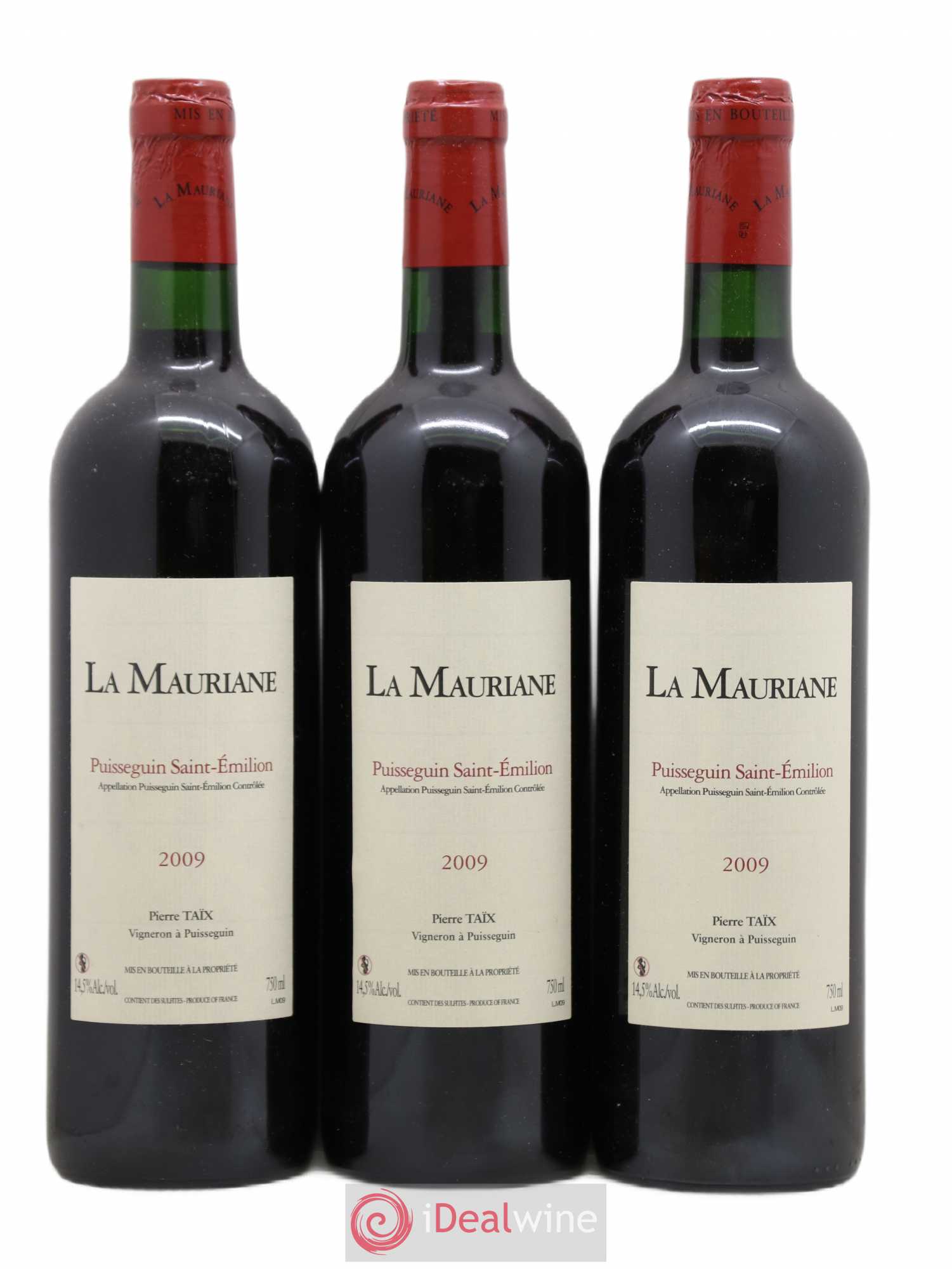 La Mauriane 2009 - Lot de 6 bouteilles - 2