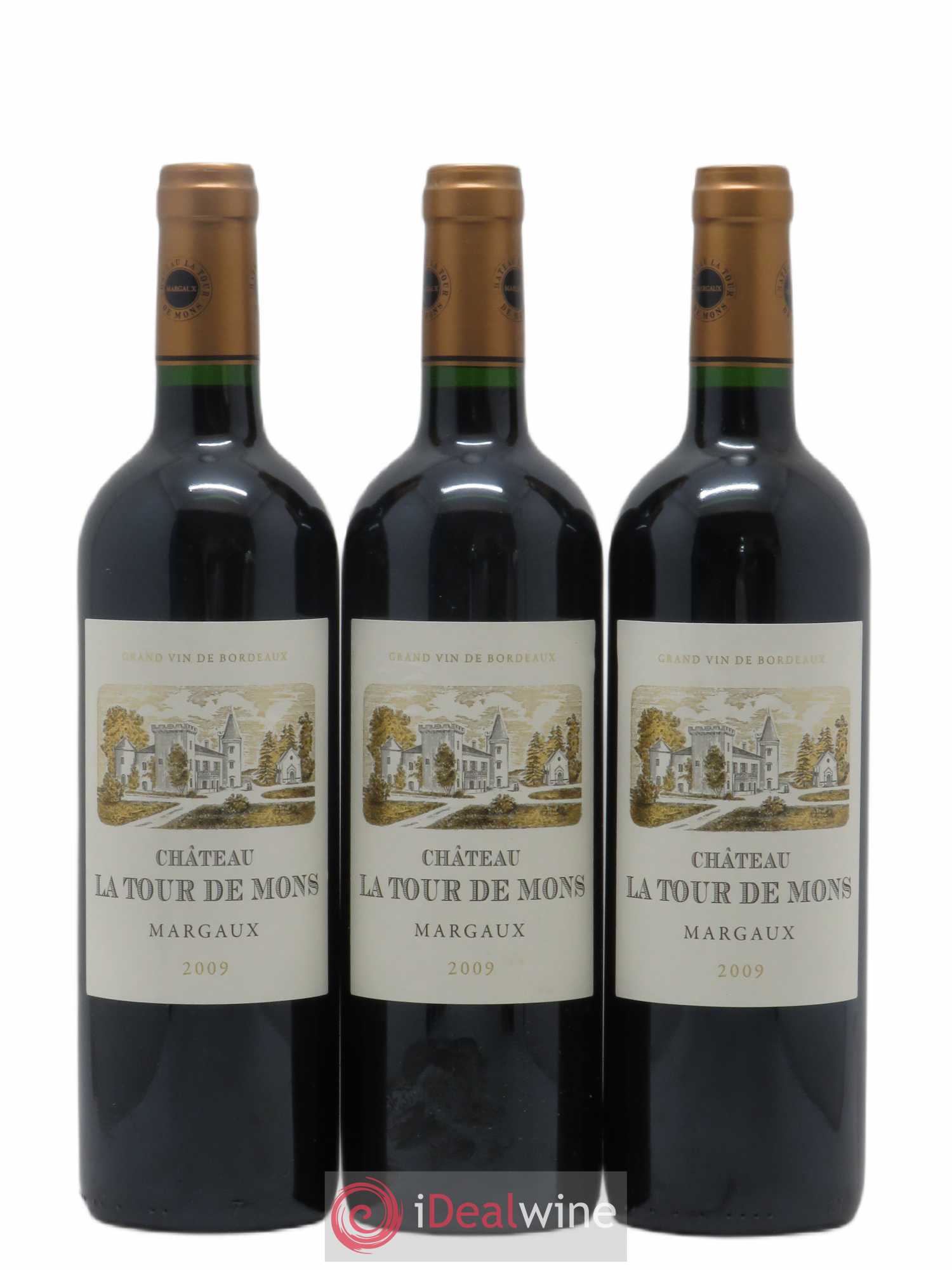 Château la Tour de Mons Cru Bourgeois 2009 - Lot de 12 bouteilles - 2