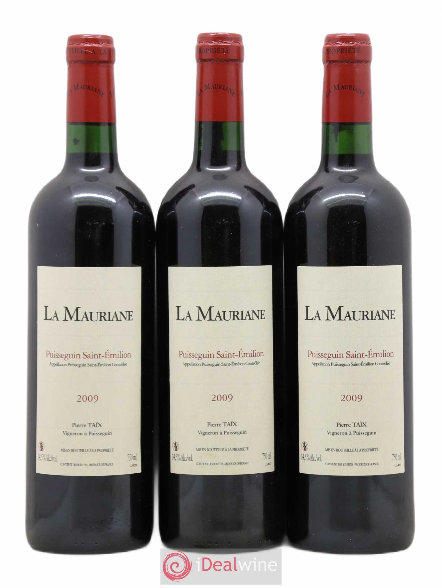 La Mauriane 2009 - Lot de 12 bouteilles - 1