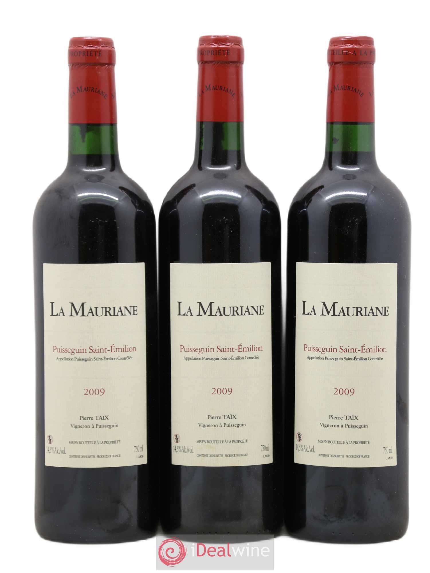 La Mauriane 2009 - Lot de 12 bouteilles - 2