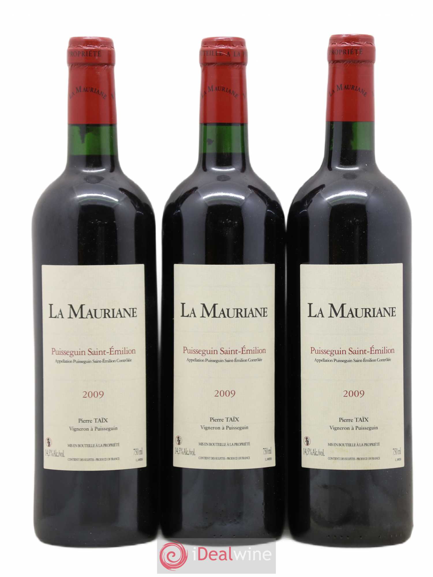 La Mauriane 2009 - Lot de 12 bouteilles - 3