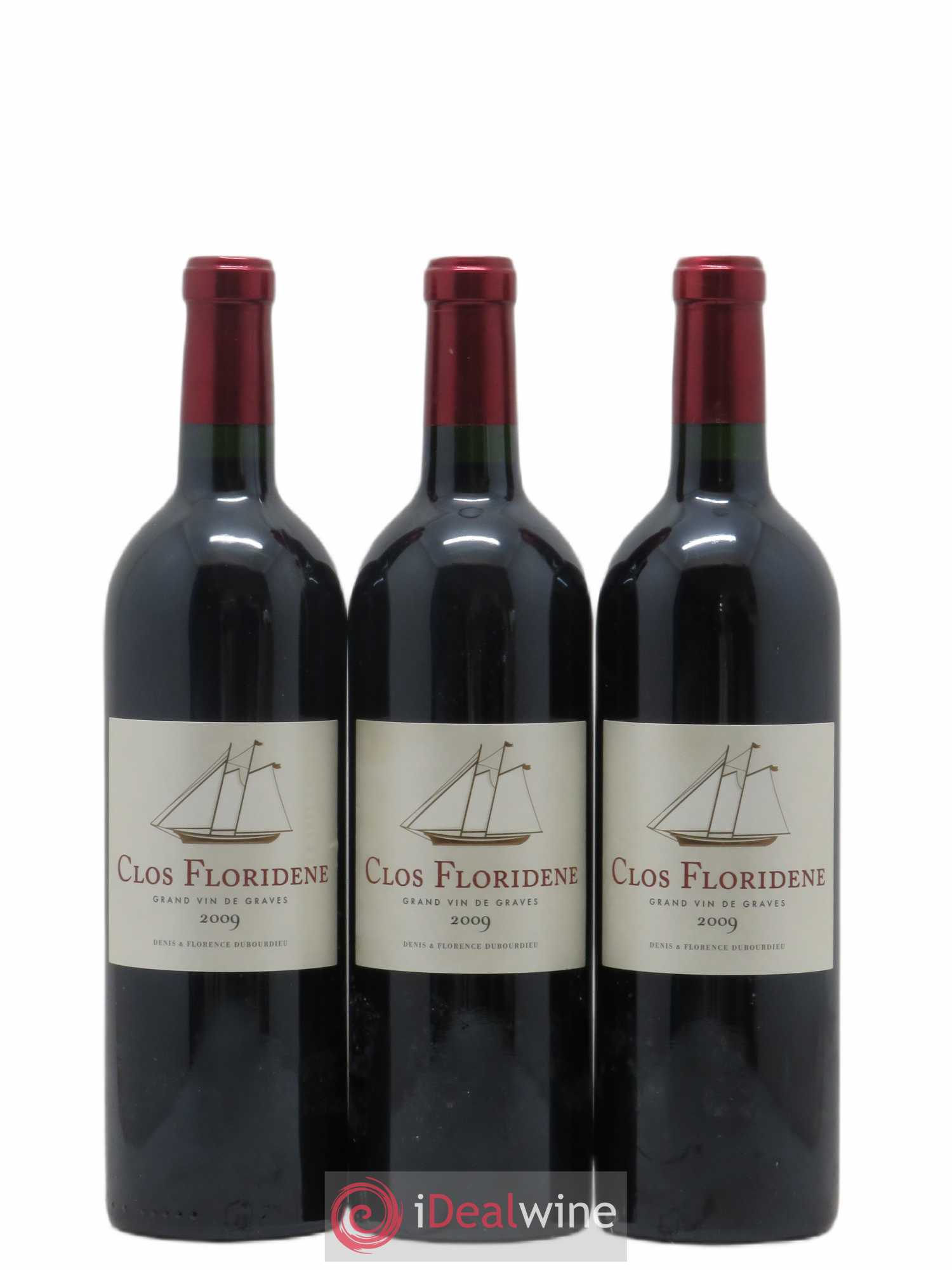 Clos Floridène 2009 - Lot de 6 bouteilles - 1