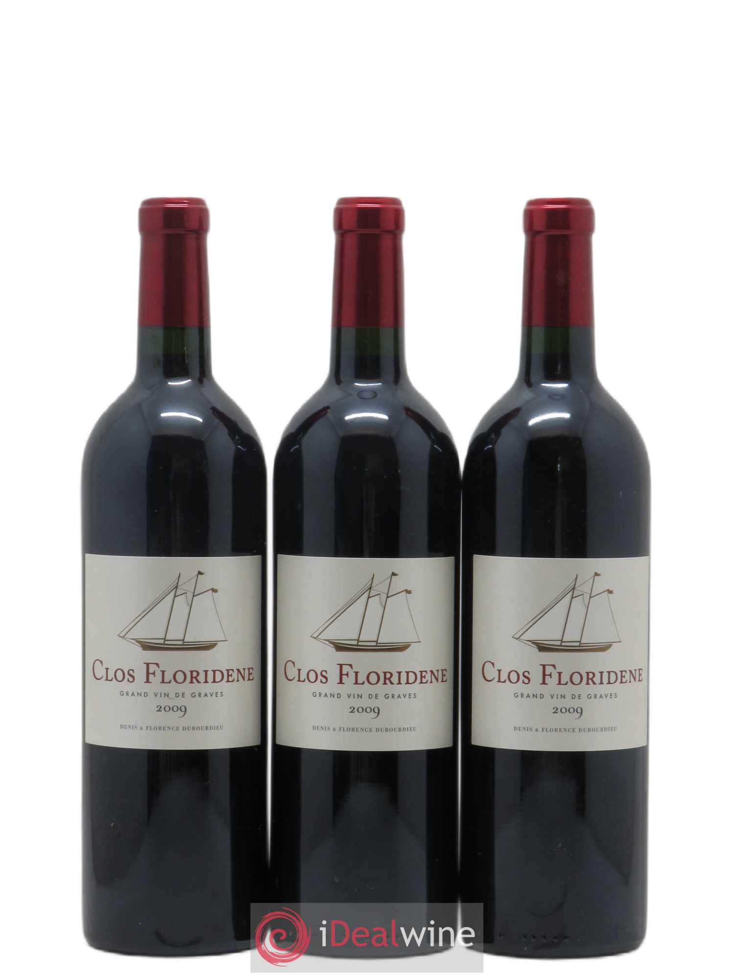 Clos Floridène 2009 - Lot de 3 bouteilles - 0