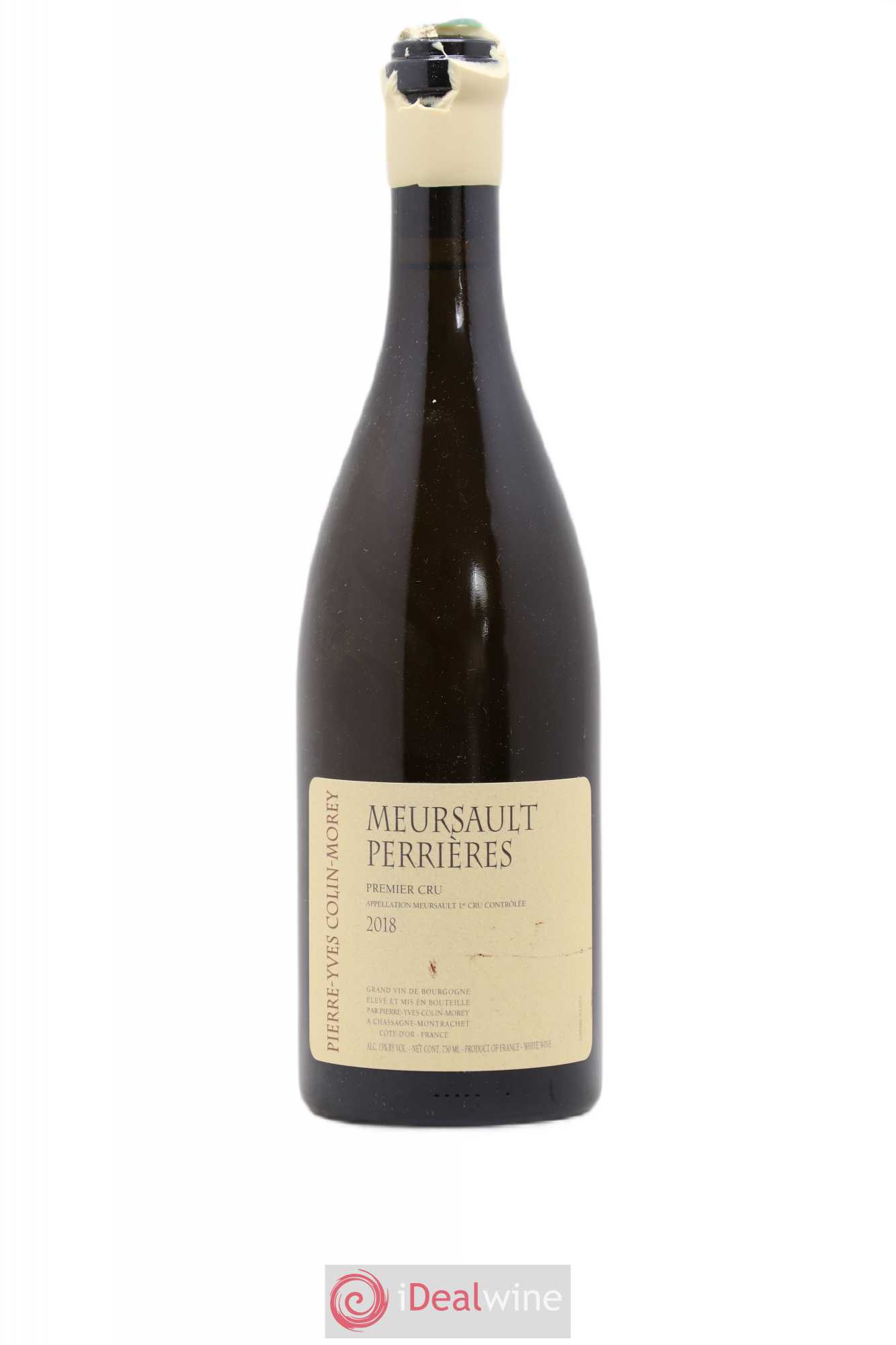 Meursault 1er Cru Les Perrières Pierre-Yves Colin Morey 2018 - Lot de 1 bouteille - 0