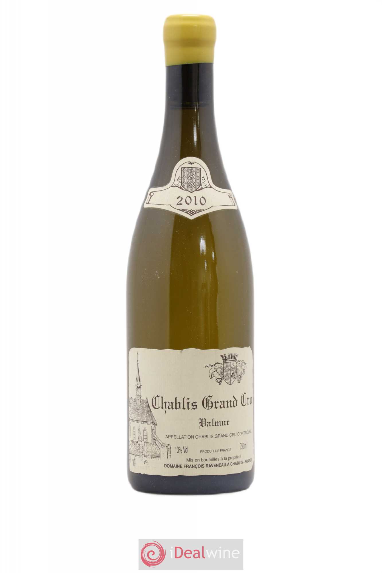 Chablis Grand Cru Valmur Raveneau (Domaine) 2010 - Lot de 1 bouteille - 0