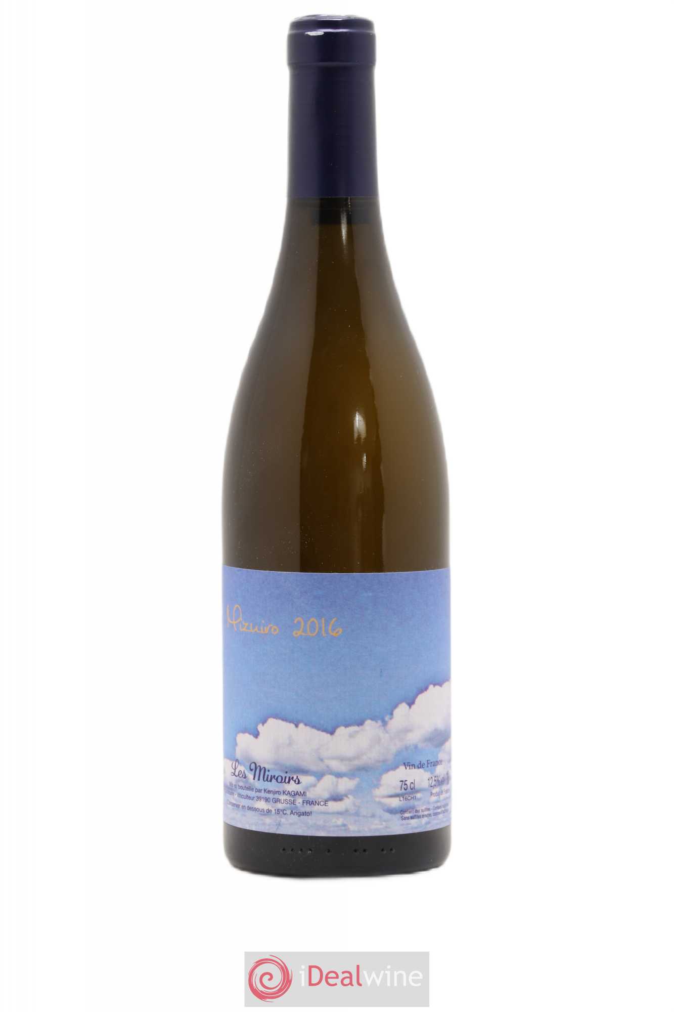 Vin de France Mizuiro Les Saugettes Kenjiro Kagami - Domaine des Miroirs 2016 - Lot de 1 bouteille - 0