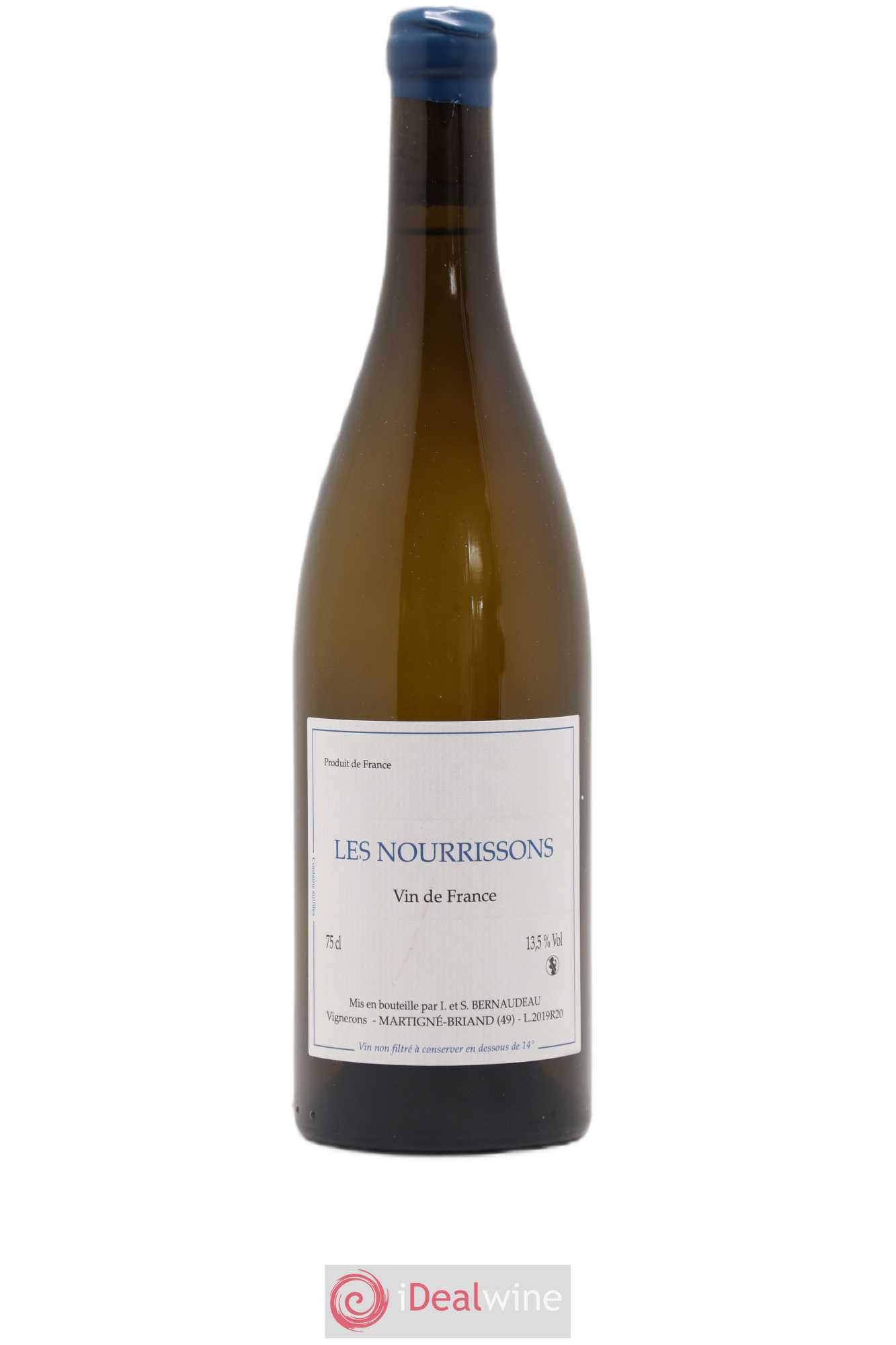 Vin de France Les Nourrissons Stéphane Bernaudeau 2019 - Lot de 1 bouteille - 0
