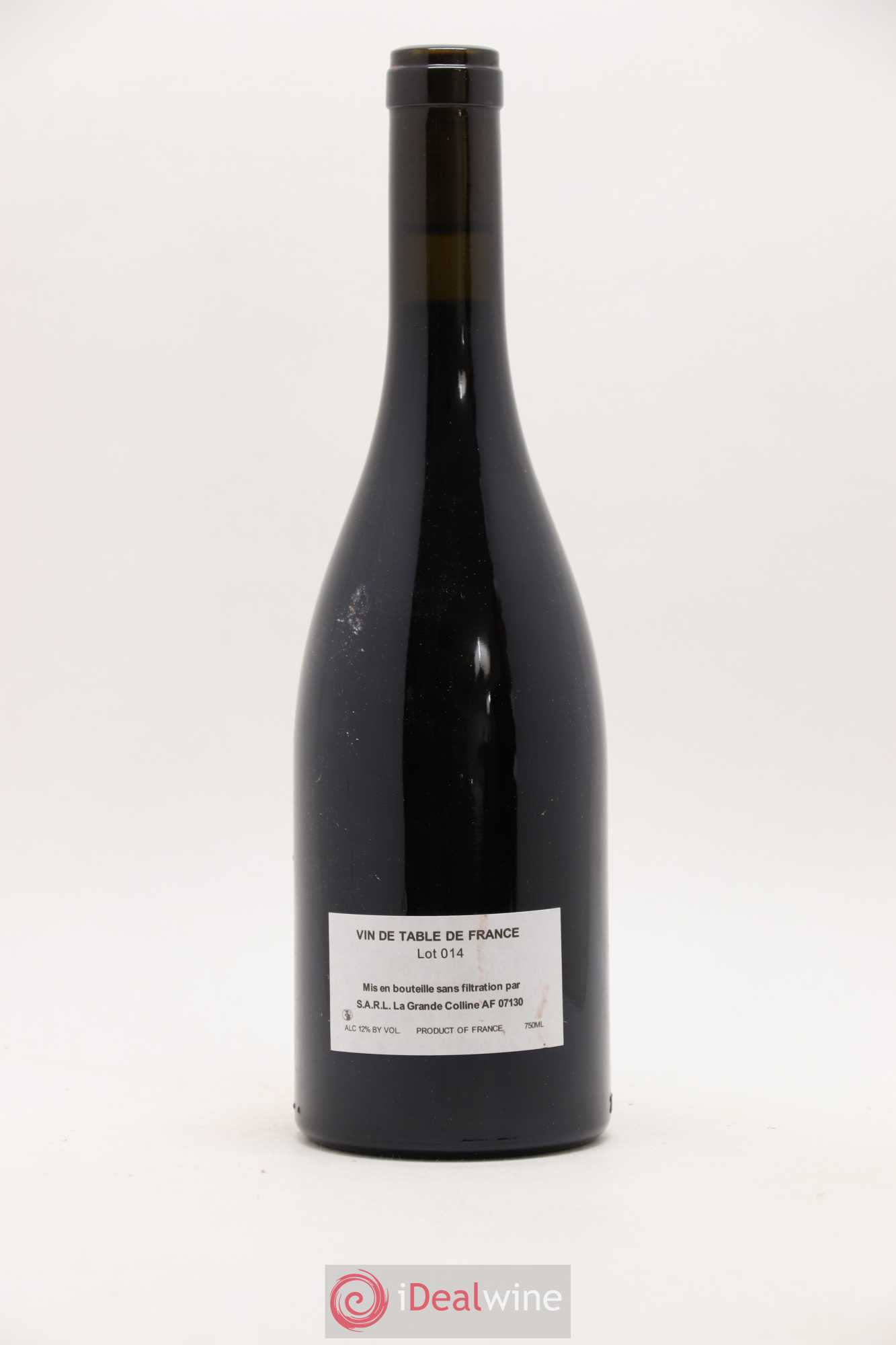 Vin de France (Ex Cornas) Hirotake Ooka - Domaine La Grande Colline 2014 - Lot de 1 bouteille - 1