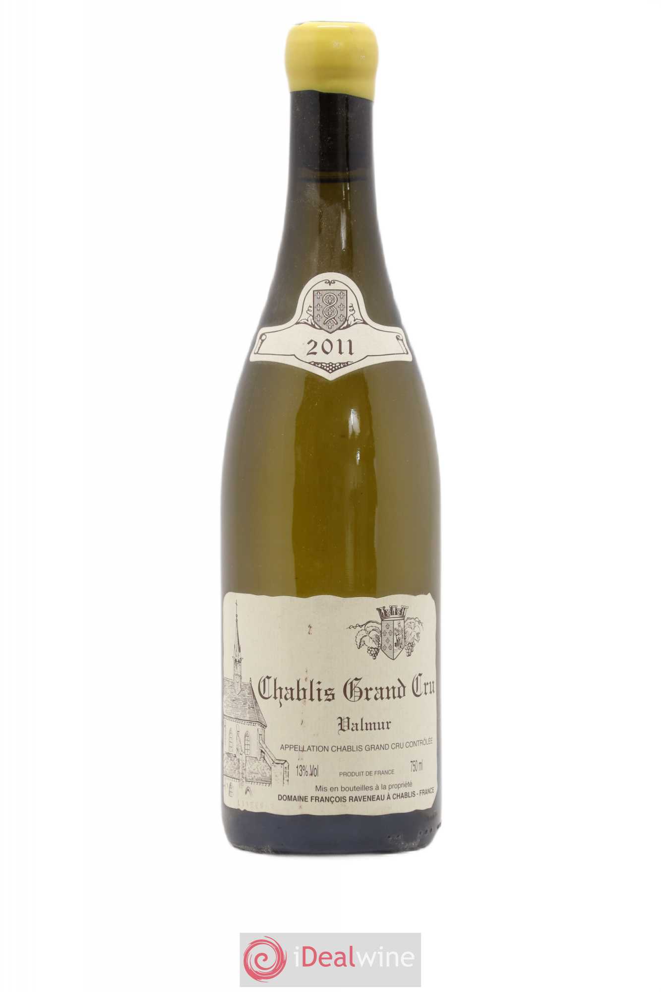 Chablis Grand Cru Valmur Raveneau (Domaine) 2011 - Lot de 1 bouteille - 0