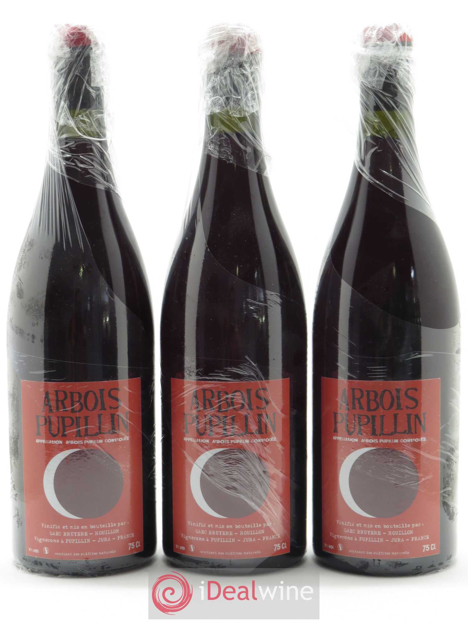 Arbois Ploussard Adeline Houillon & Renaud Bruyère 2017 - Lot de 3 bouteilles - 0