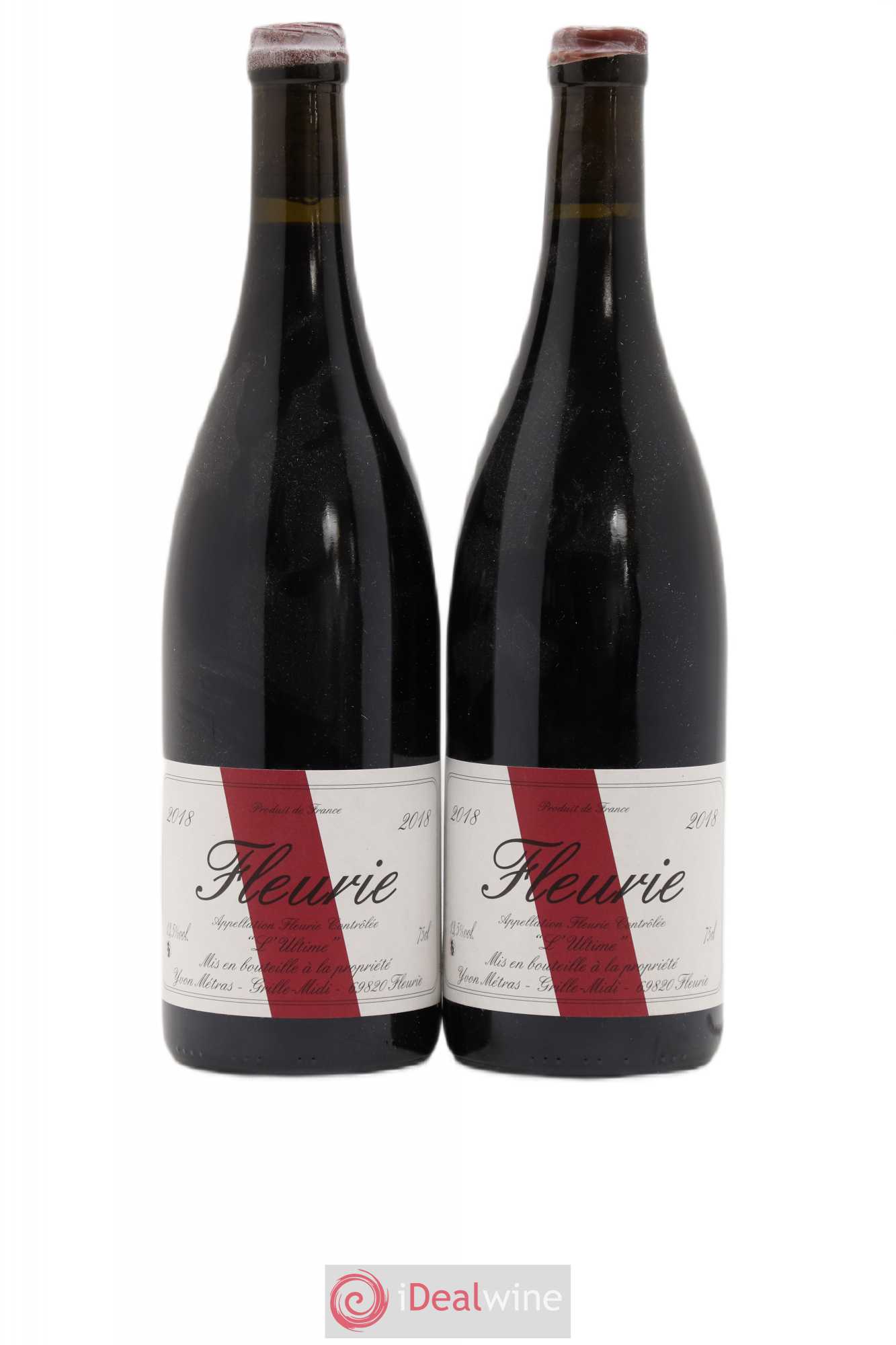 Fleurie l'Ultime Yvon Métras 2018 - Lot de 2 bouteilles - 0