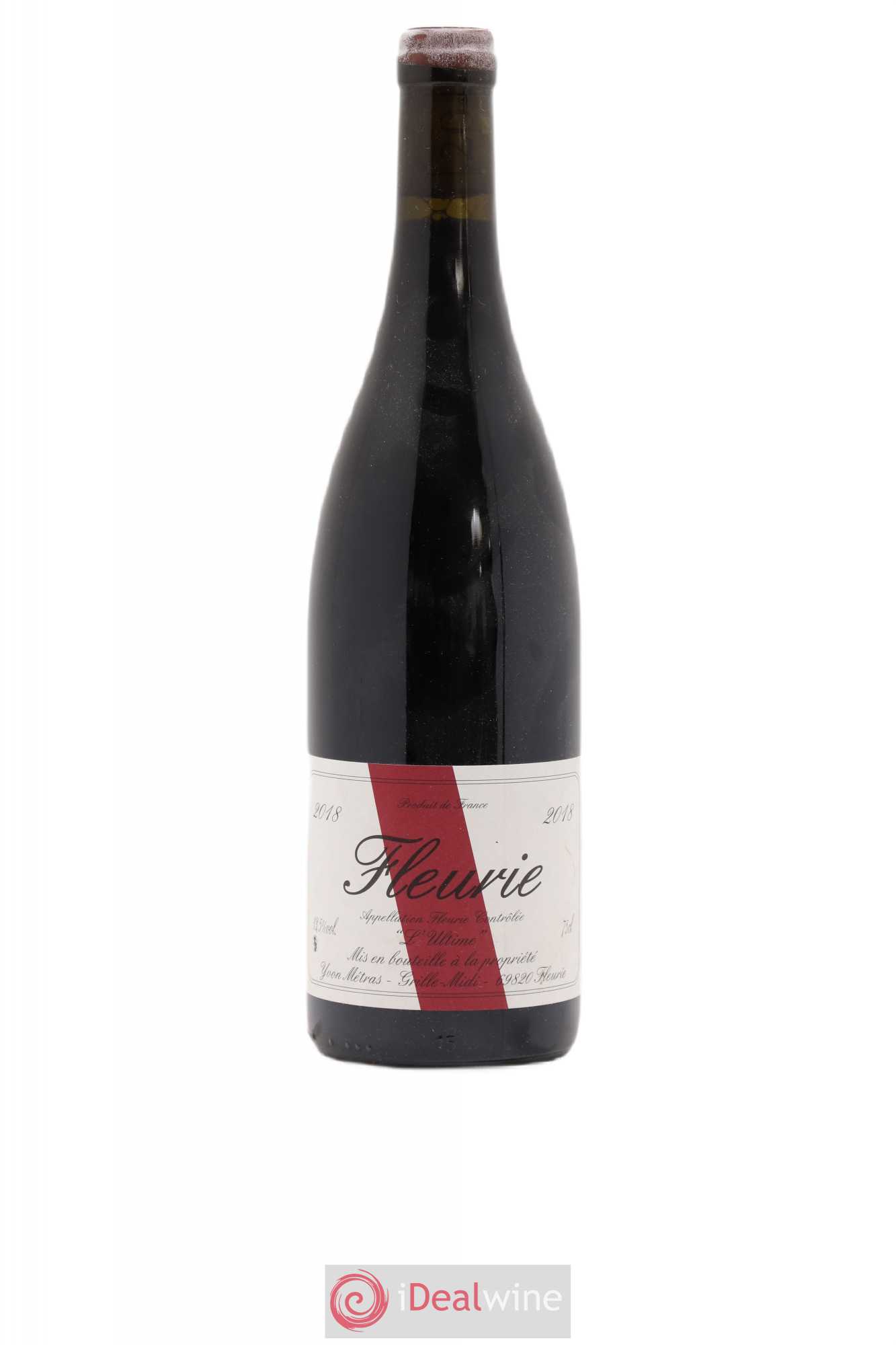 Fleurie l'Ultime Yvon Métras 2018 - Lot de 1 bouteille - 0