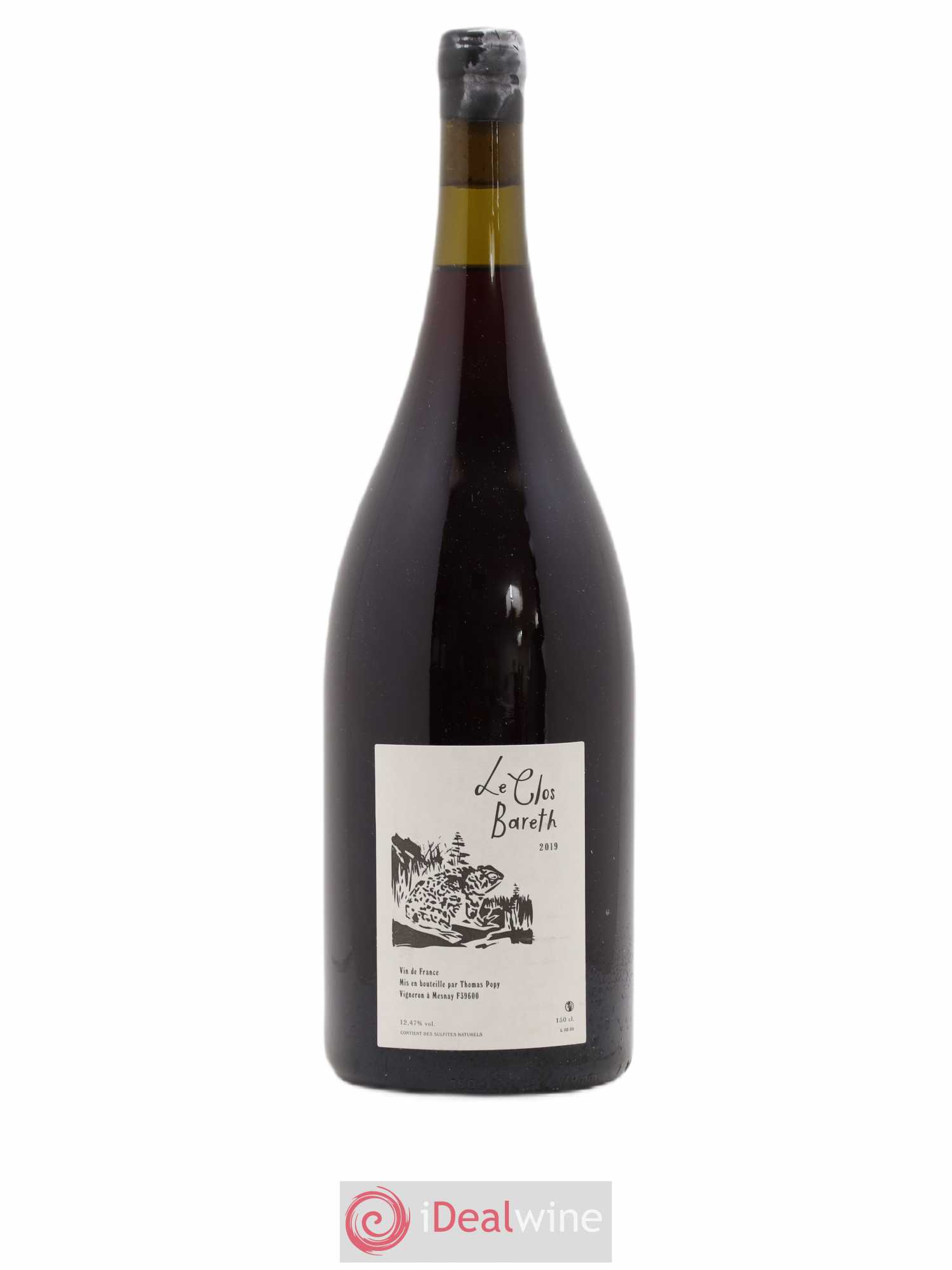 Vin de France Clos Bareth Thomas Popy 2019 - Lot de 1 magnum - 0