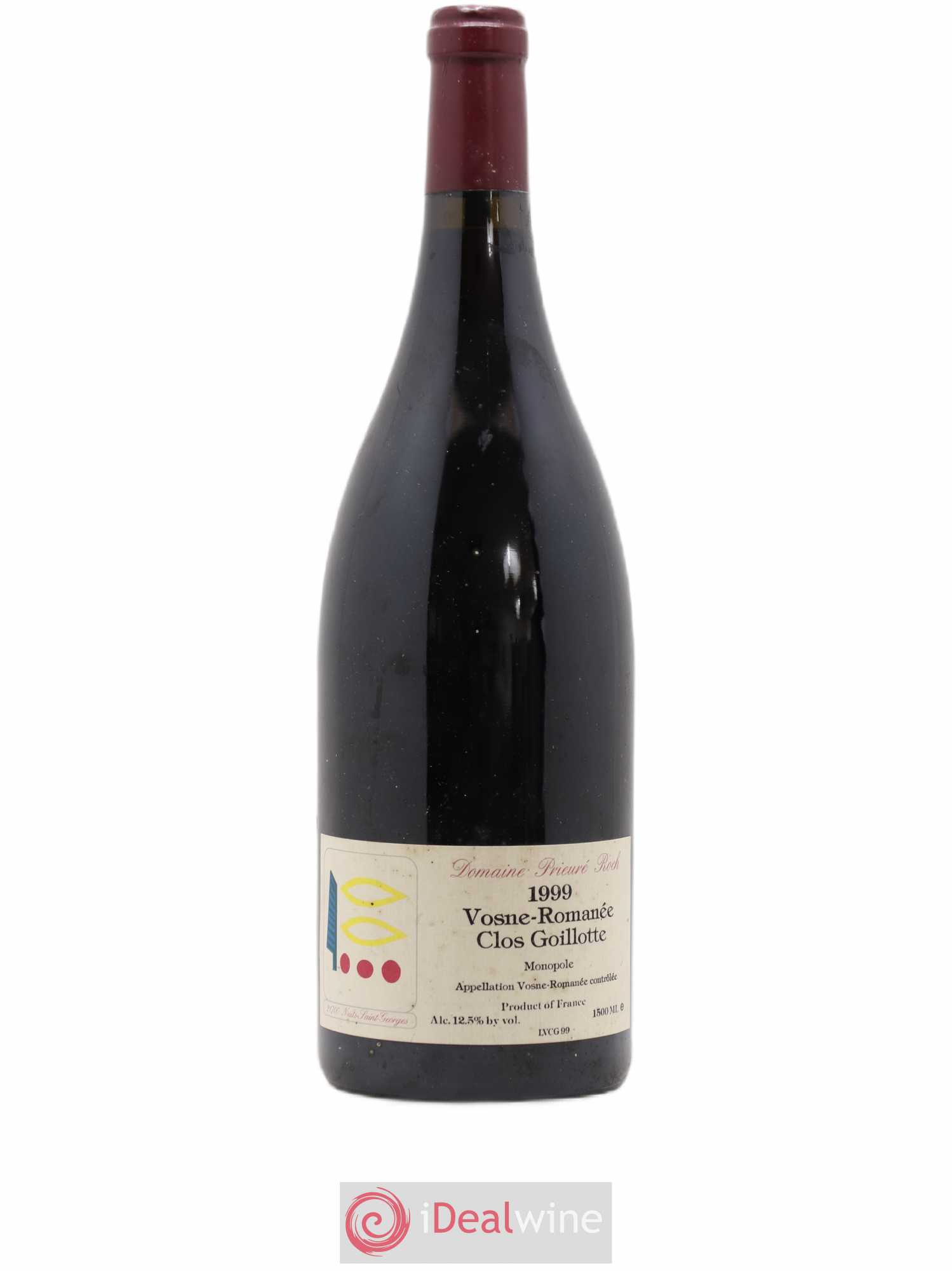 Vosne-Romanée Le Clos Goillotte Prieuré Roch 1999 - Lot de 1 magnum - 0