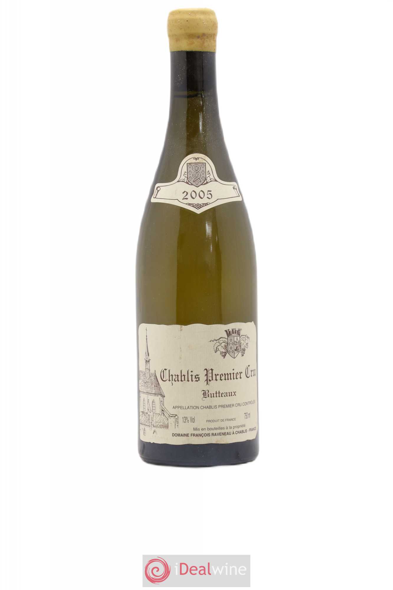 Chablis 1er Cru Butteaux Raveneau (Domaine) 2005 - Lot de 1 bouteille - 0